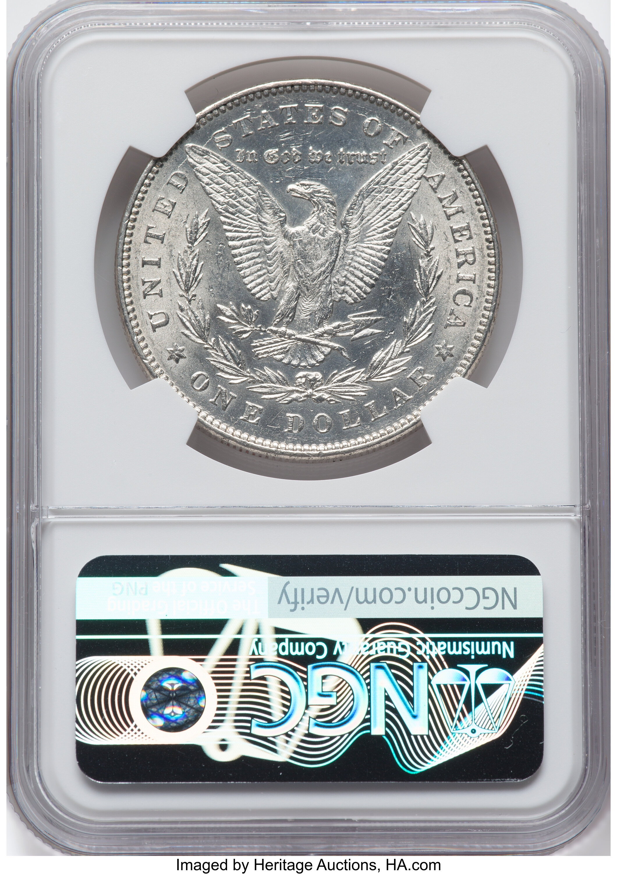 1878 7/8TF $1  Strong MS60 CAC thumbnail 2