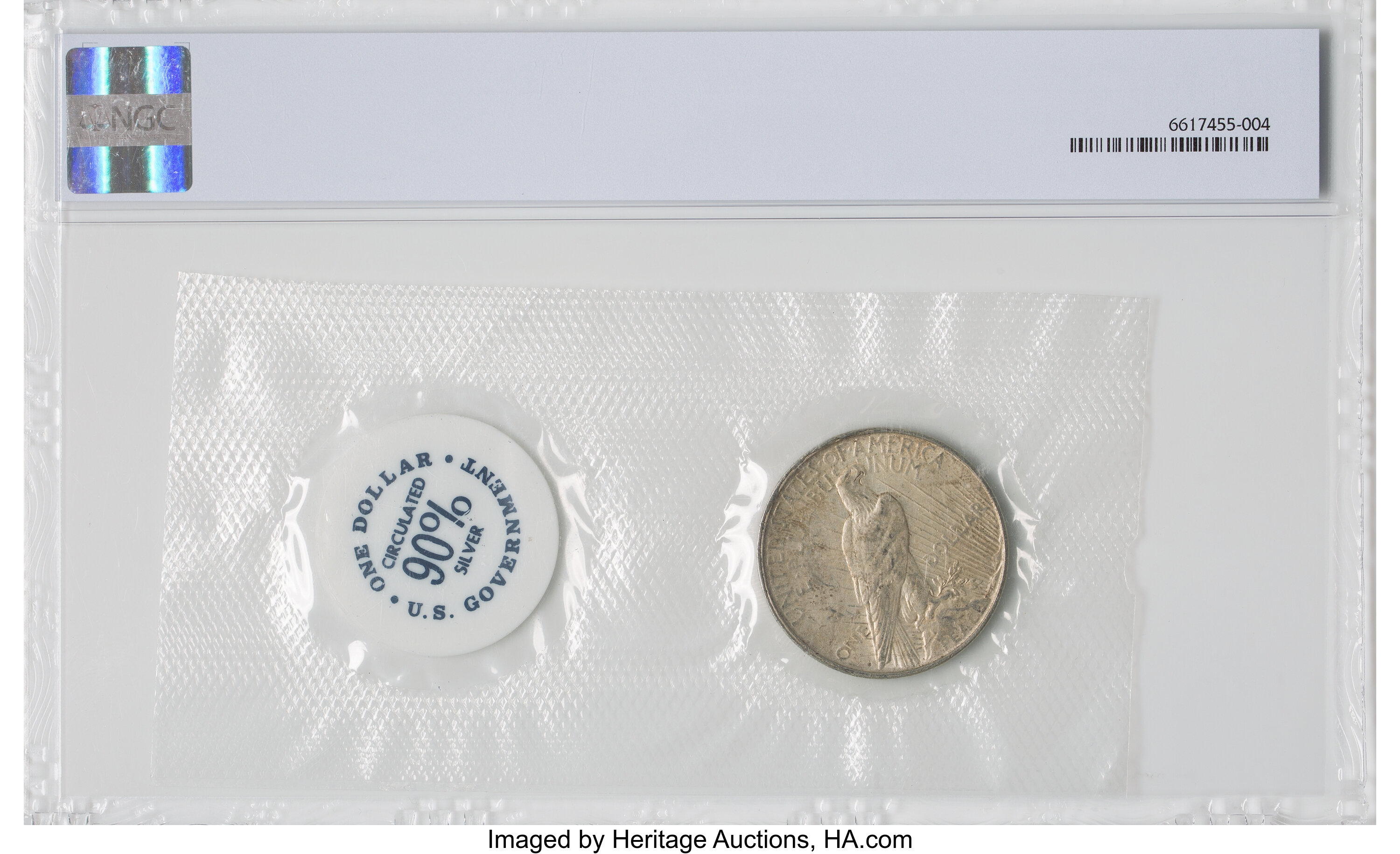 1922-D $1 VF25 CAC thumbnail 8