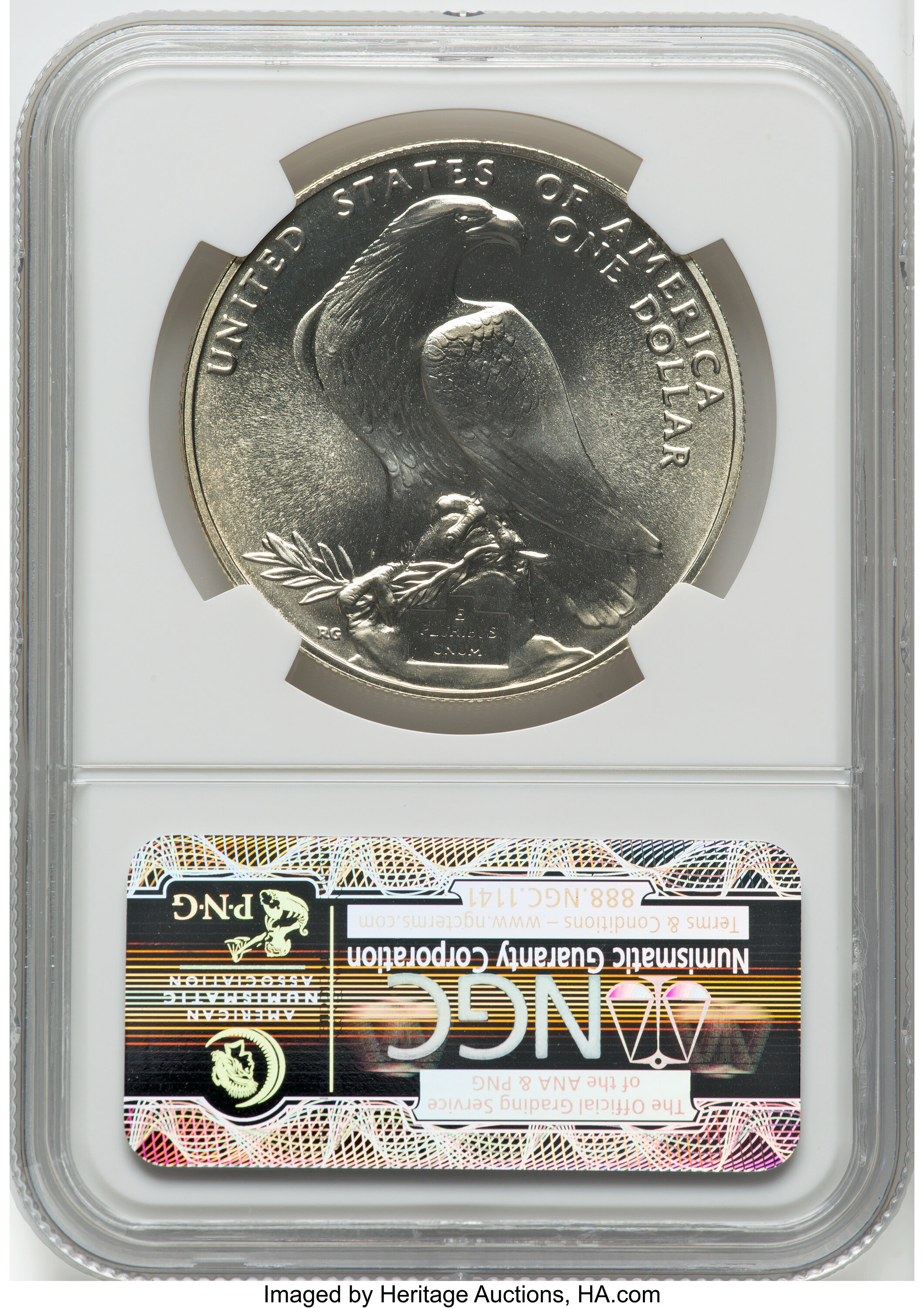 1984-P S$1 Los Angeles Olympiad Coliseum OGP thumbnail 7