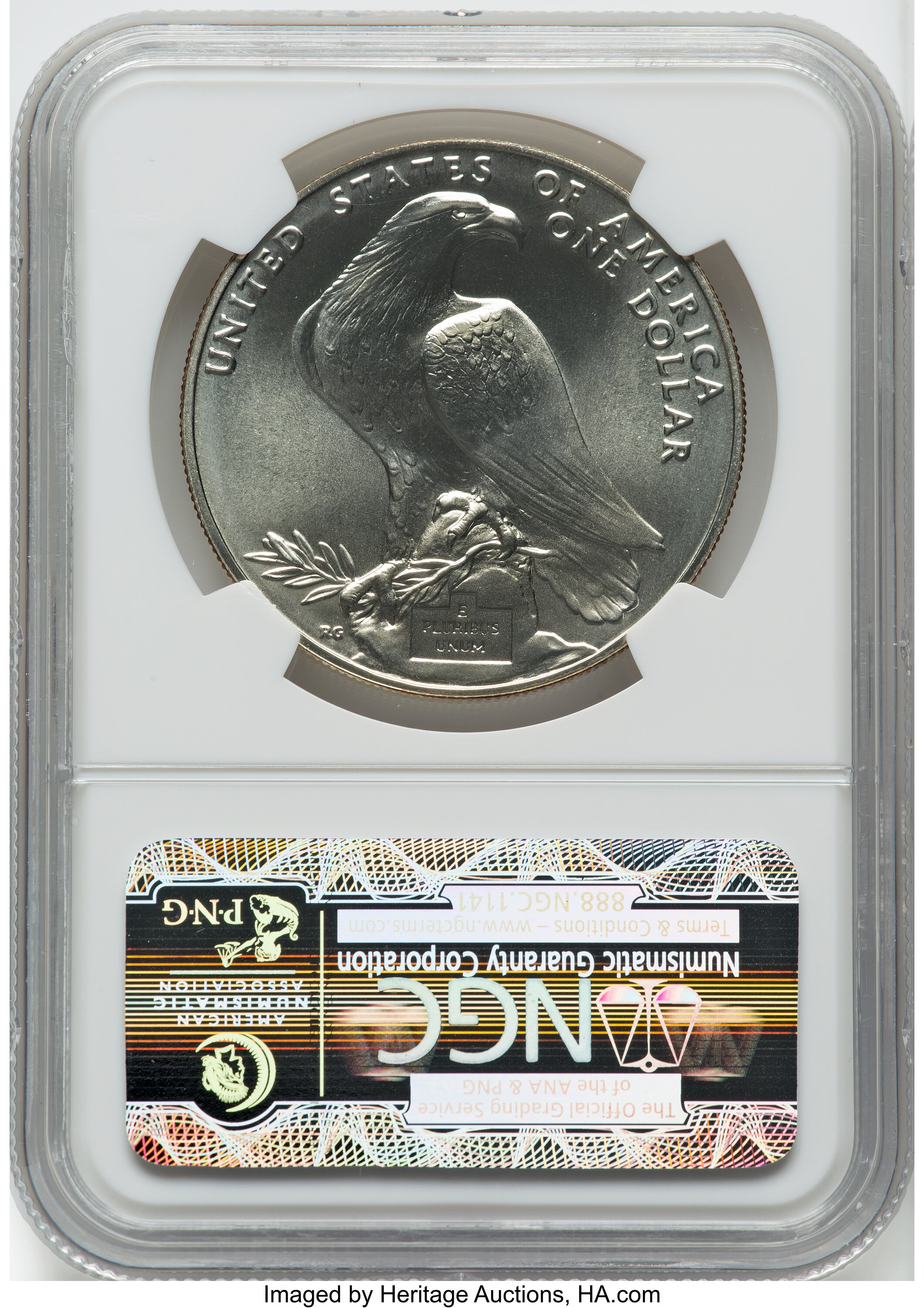 1984-S S$1 Los Angeles Olympiad Coliseum OGP thumbnail 6