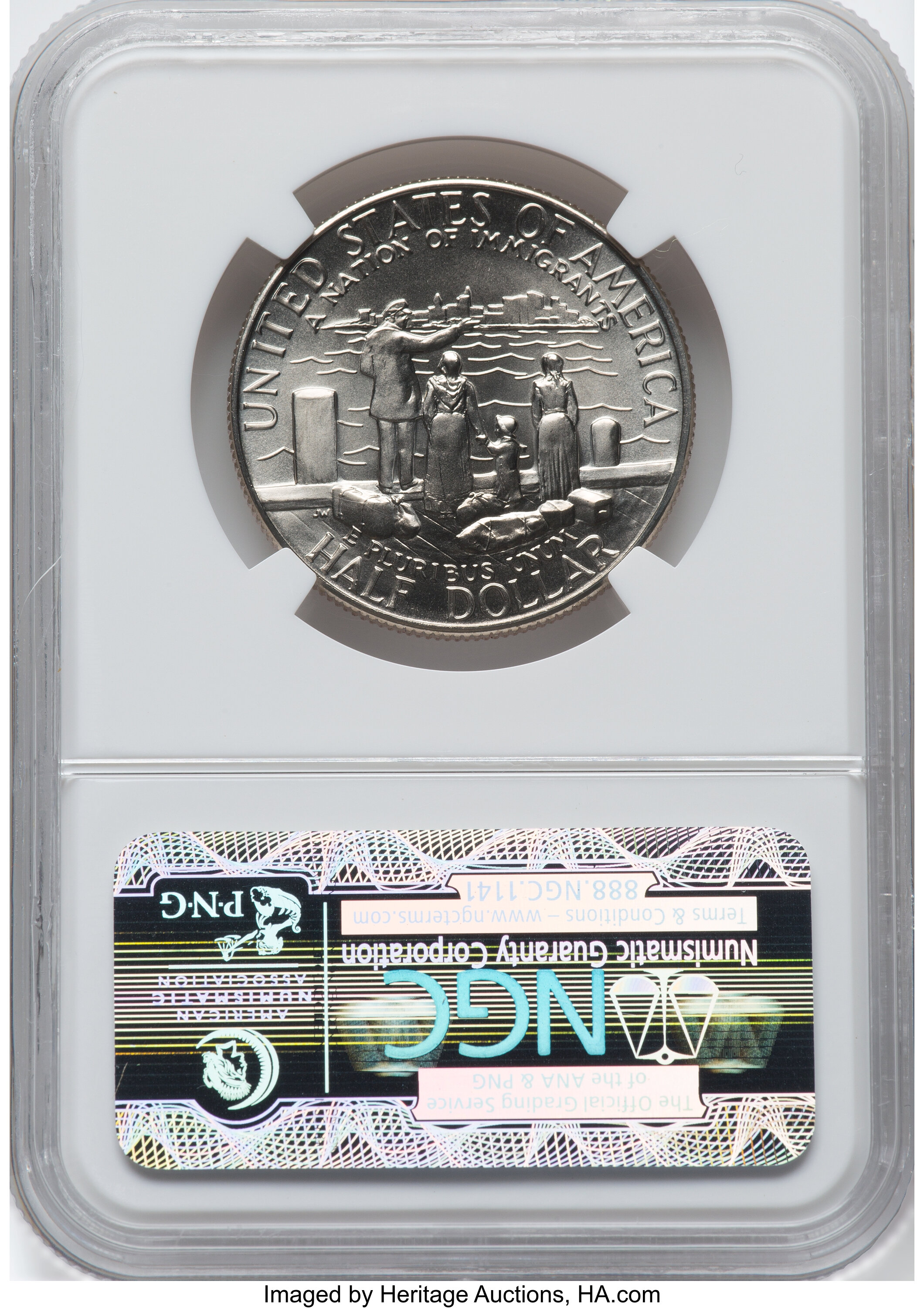 1986-D 50c Statue of Liberty MS70 thumbnail 3