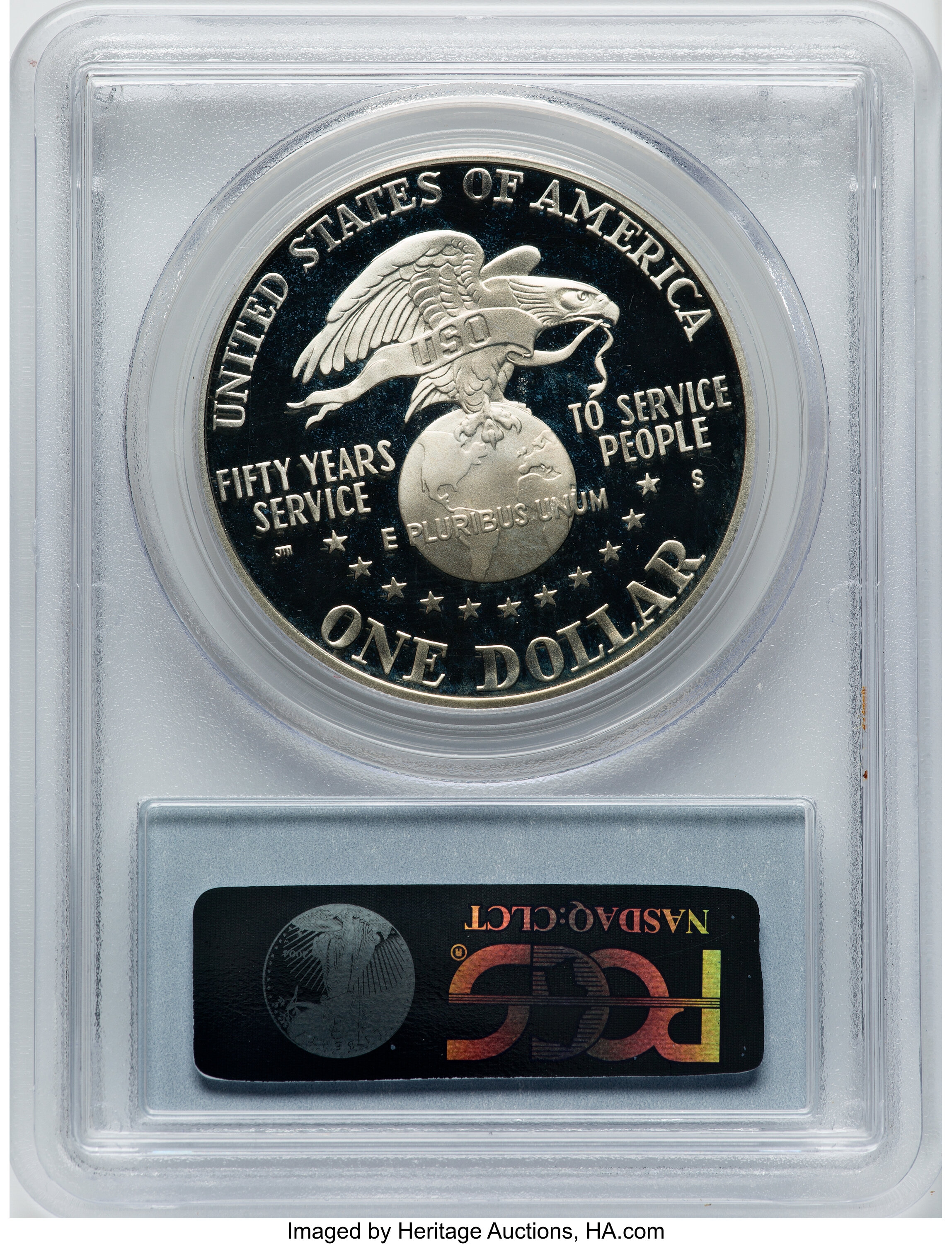 1991-S S$1 United Service Organizations (USO) PR DCAM OGP thumbnail 5