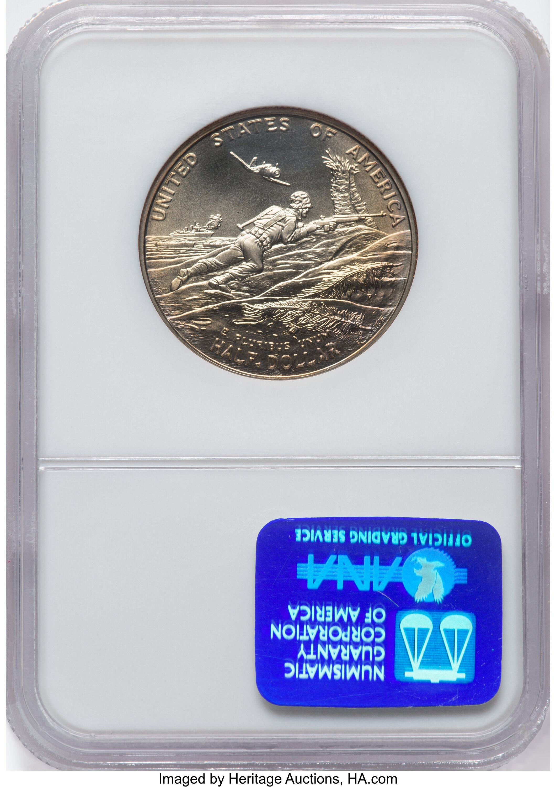 1991-95-P 50c 50th Anniversary of World War II MS63 thumbnail 25