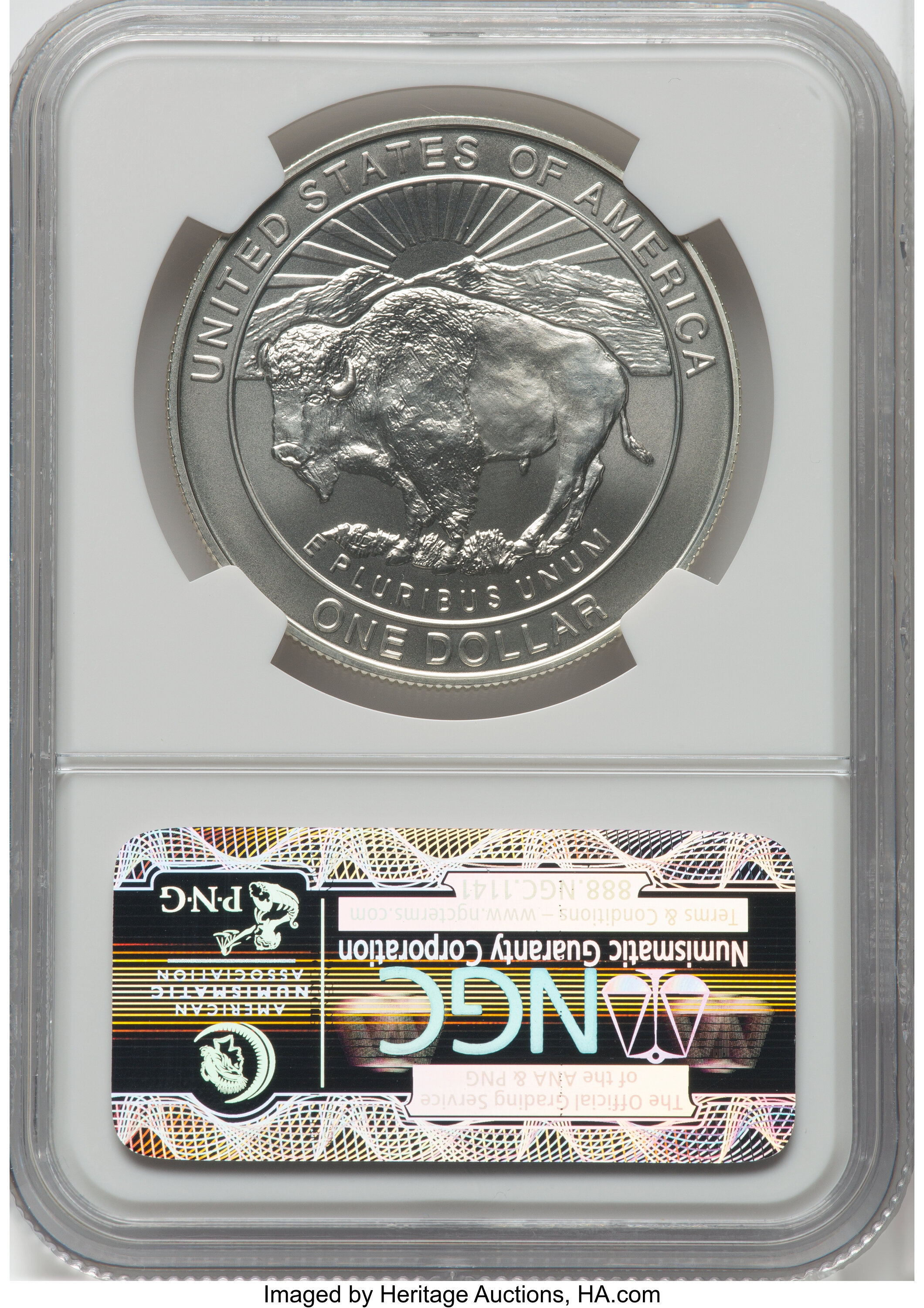 1999-P S$1 Yellowstone National Park MS70 thumbnail 8