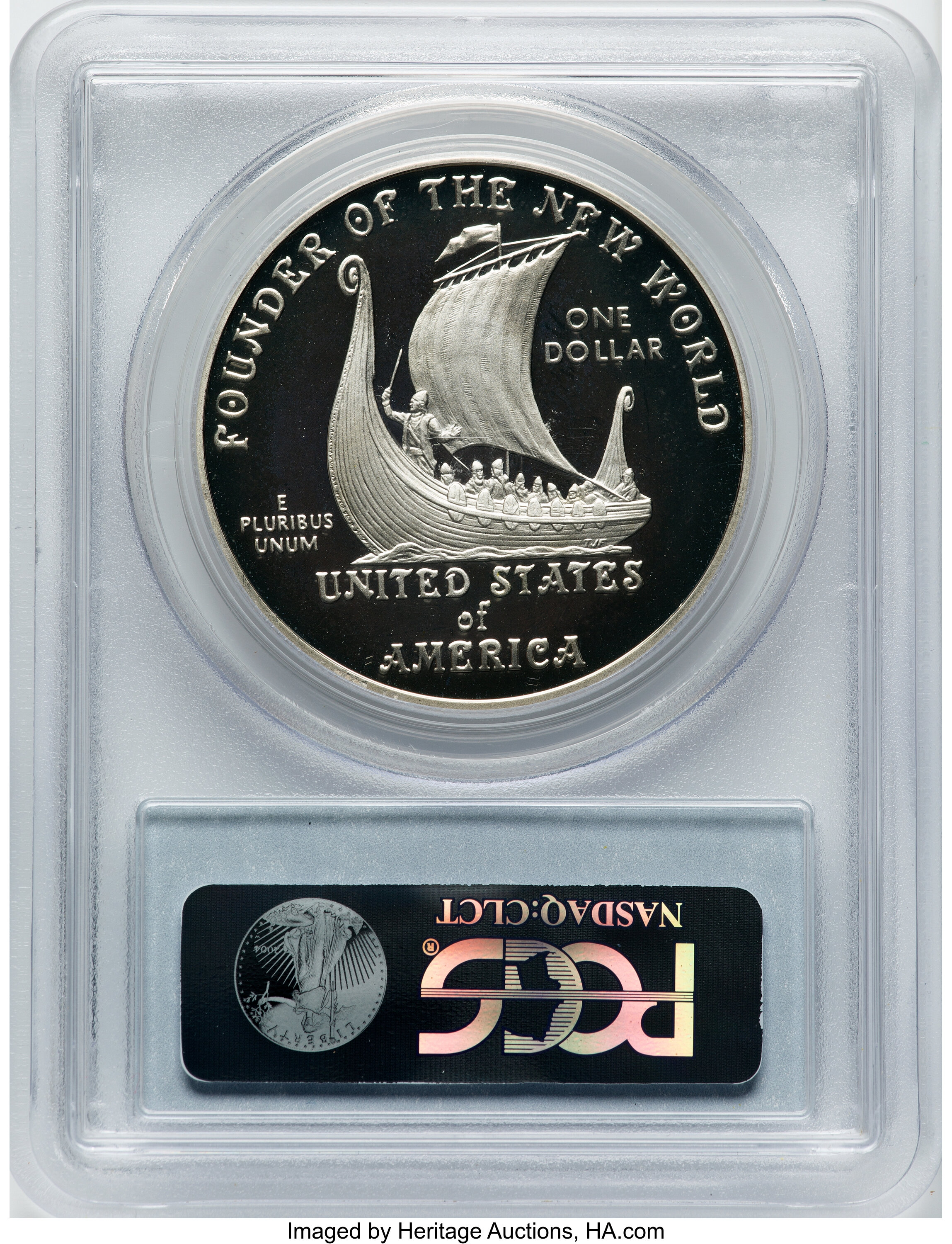 2000-P S$1 Leif Ericson Millennium PR DCAM OGP thumbnail 5