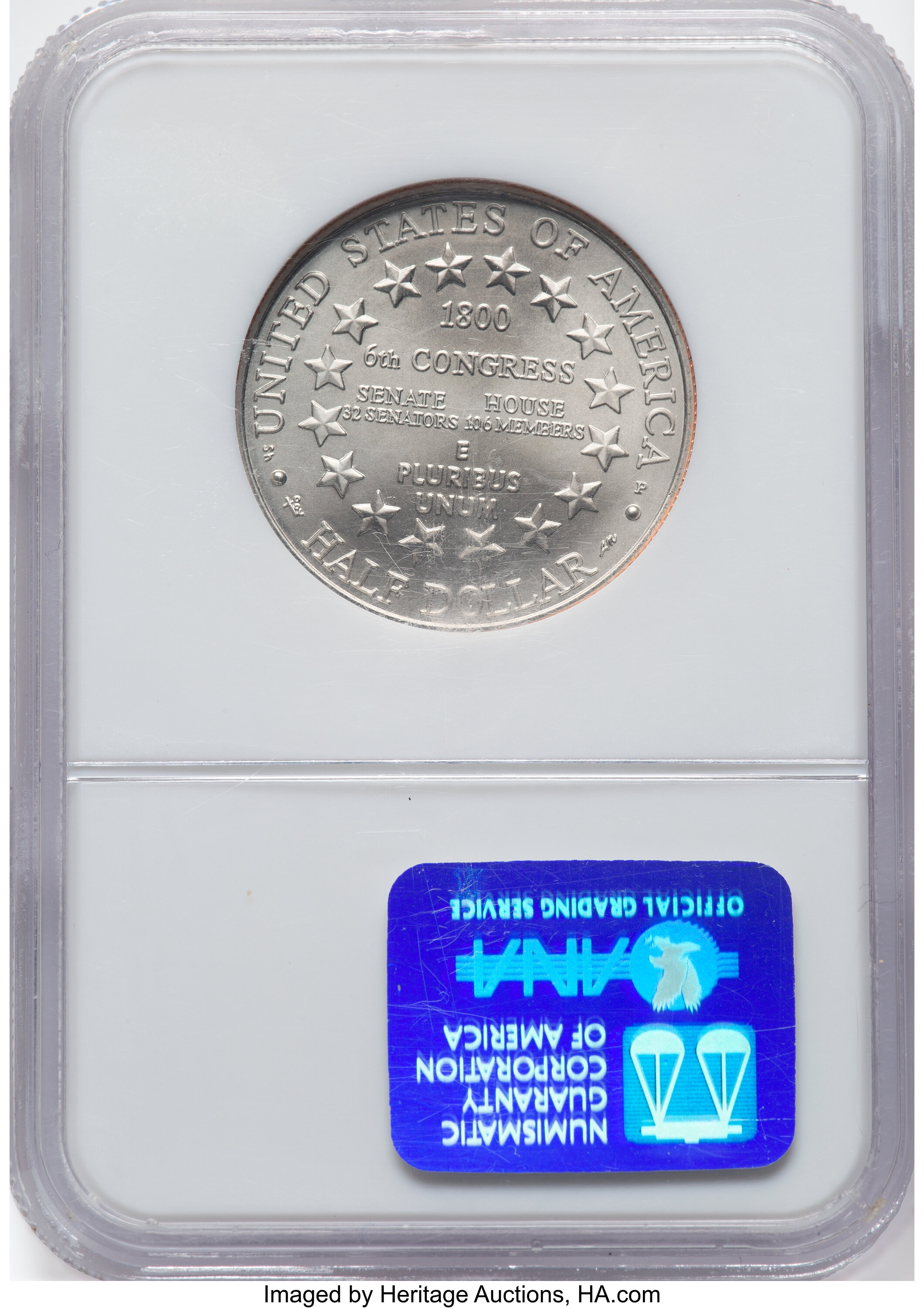 2001-P 50c Capitol Visitors Center MS70 thumbnail 4
