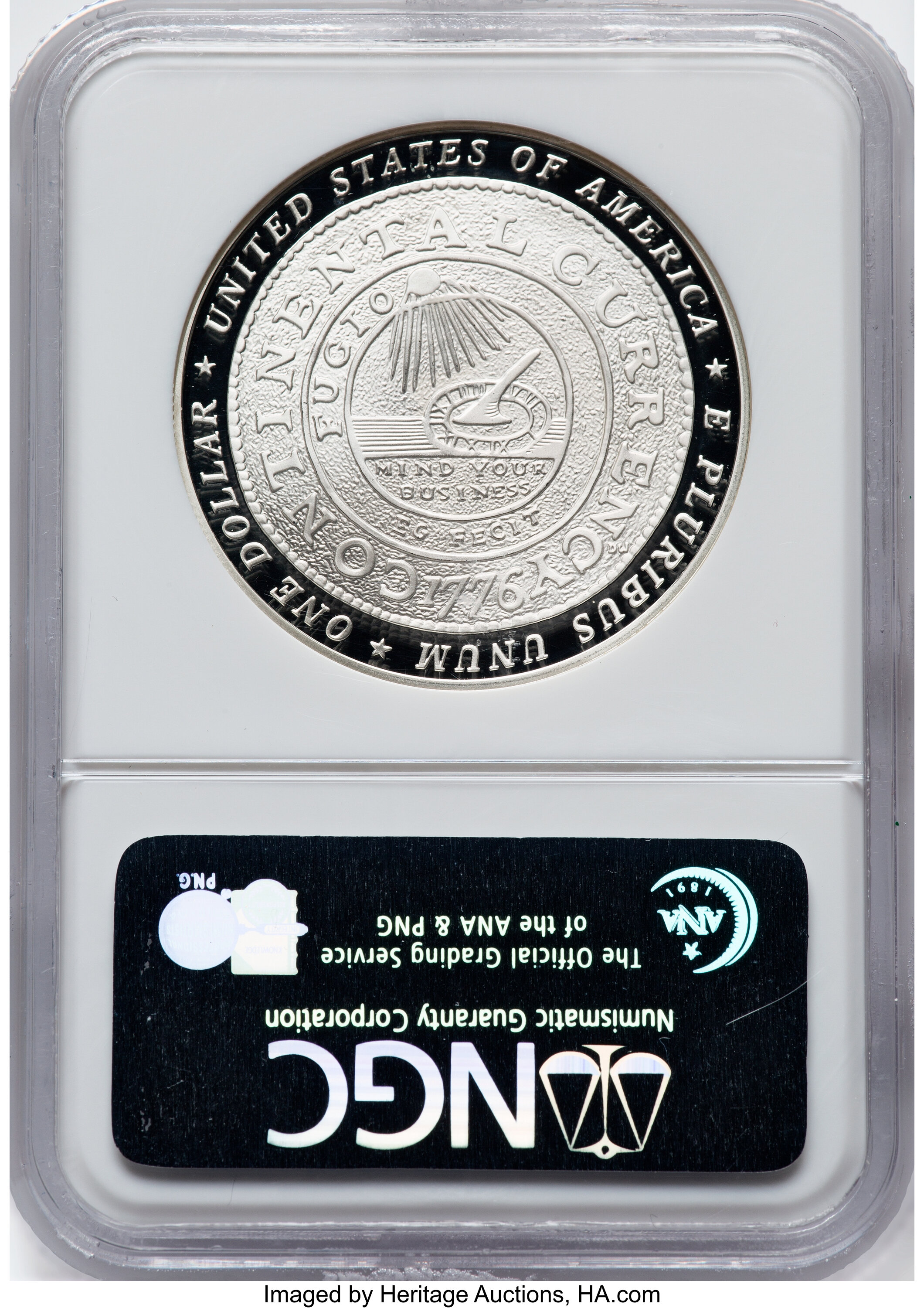 2006-P S$1 Benjamin Franklin Tercentenary, Founding Father PR DCAM PR70 DCAM thumbnail 12