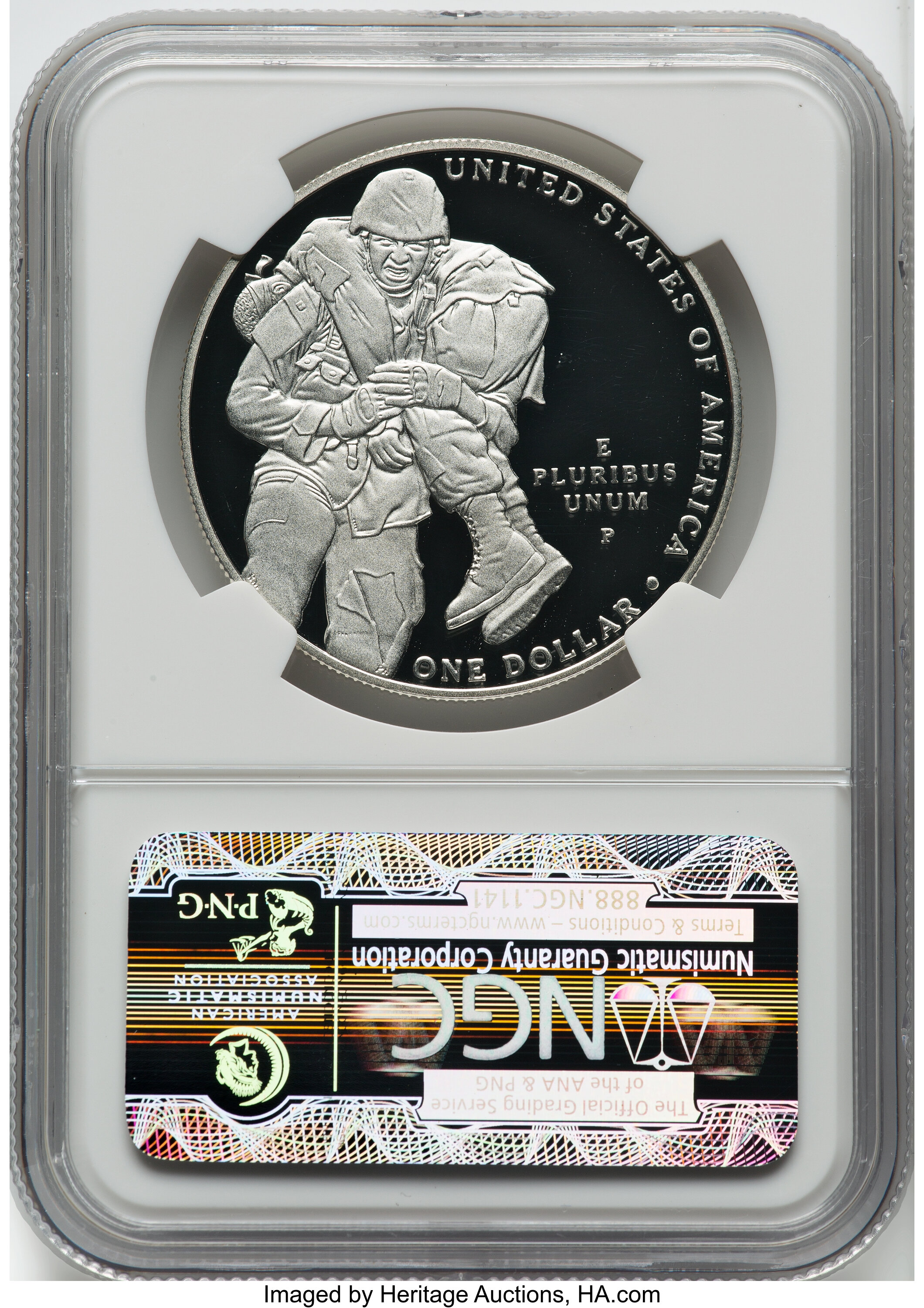 2011-P S$1 Medal of Honor PR DCAM PR70 DCAM thumbnail 9