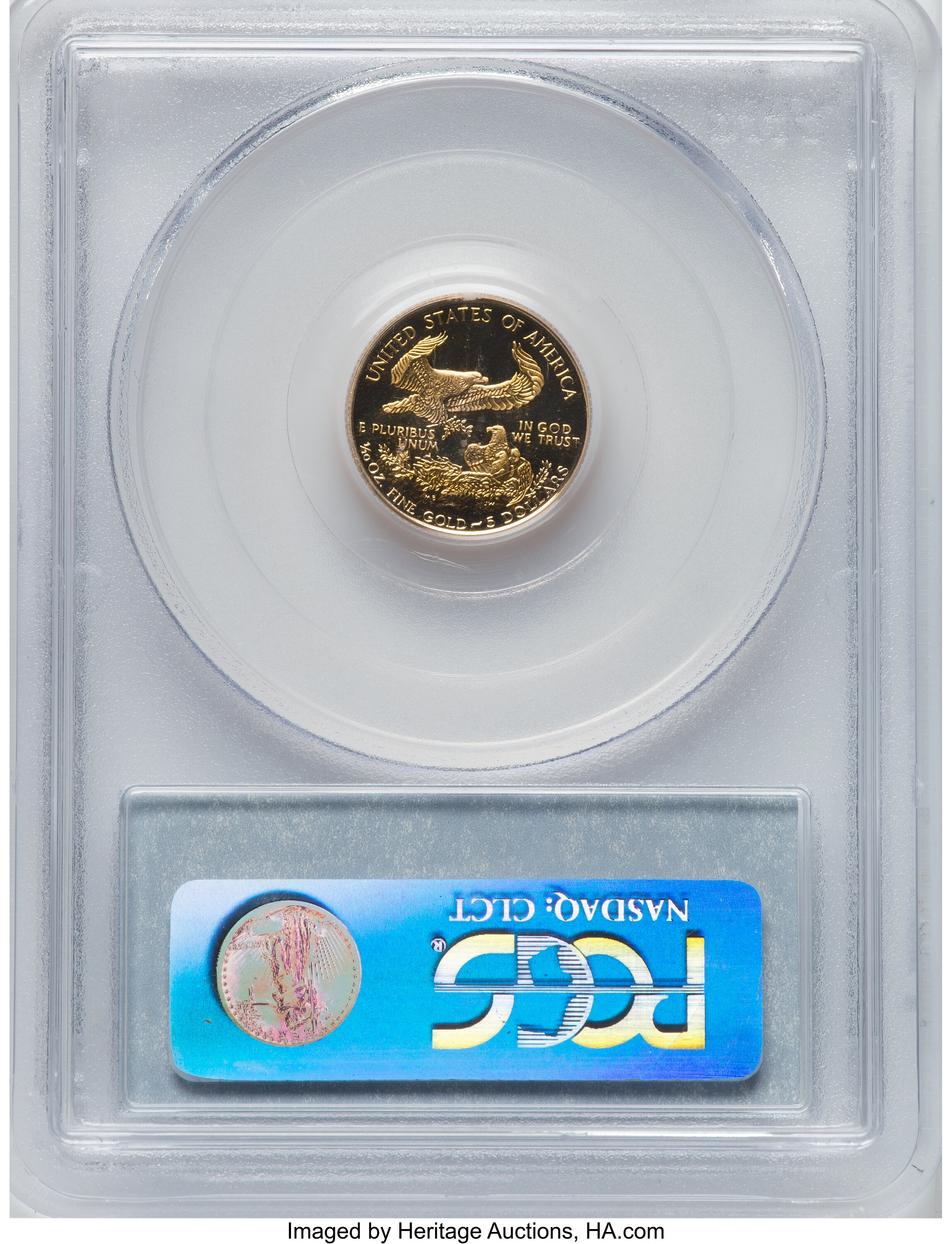 1994-W $5  Gold Eagle PR DCAM PR70 DCAM thumbnail 5
