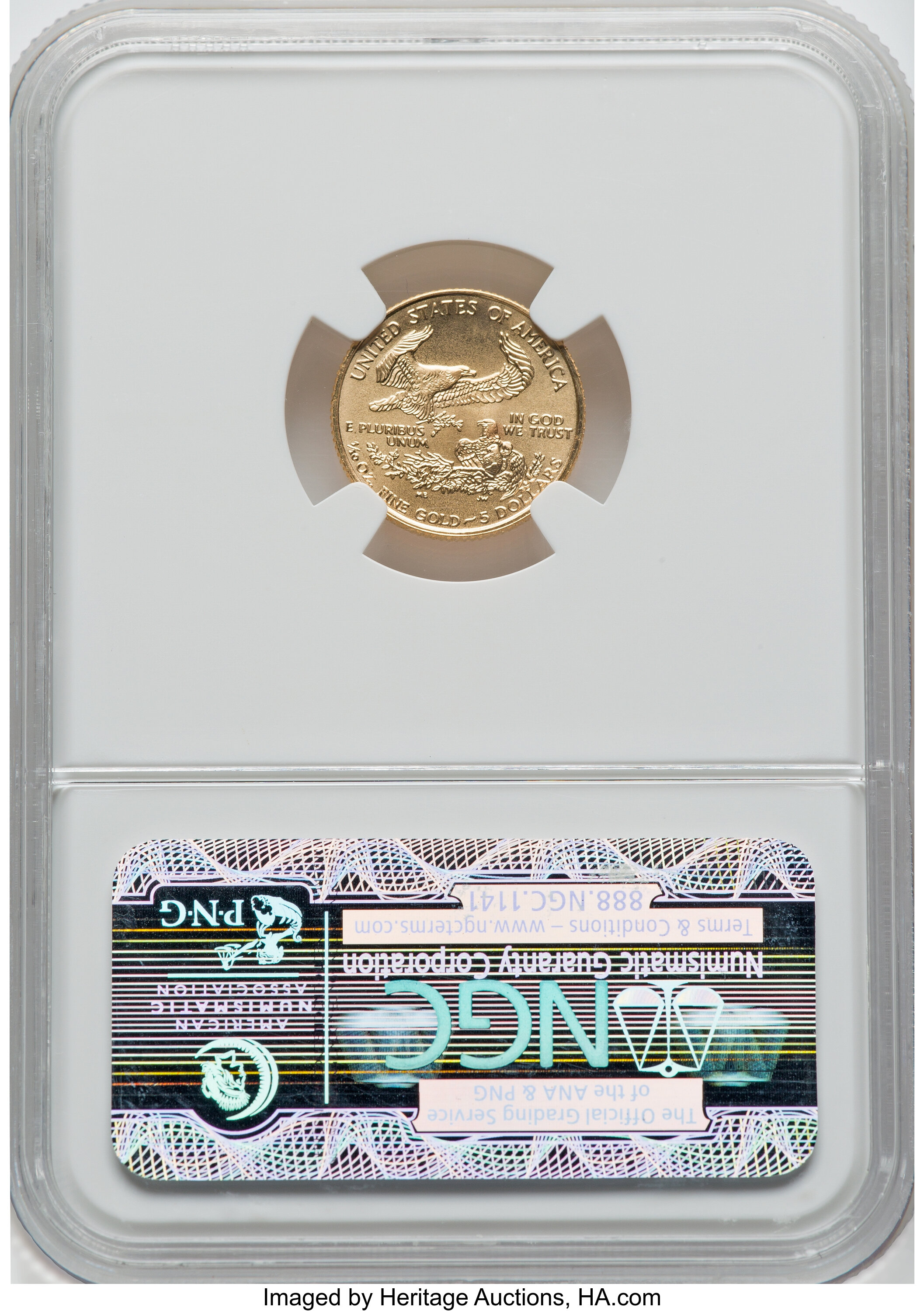 1996 $5  Gold Eagle MS70 thumbnail 13