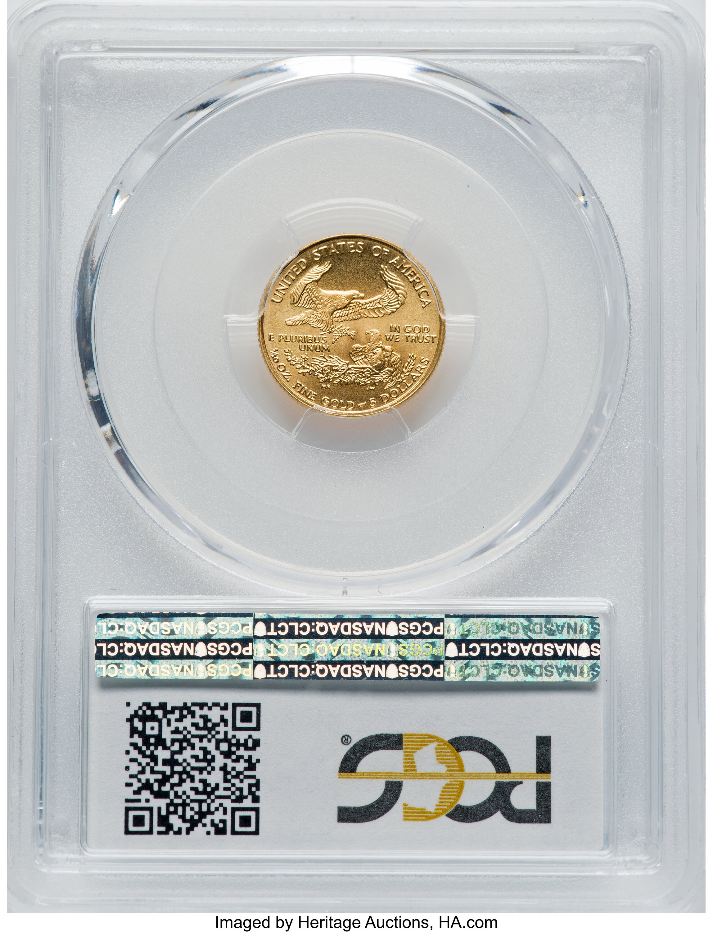 1996 $5  Gold Eagle MS70 thumbnail 15