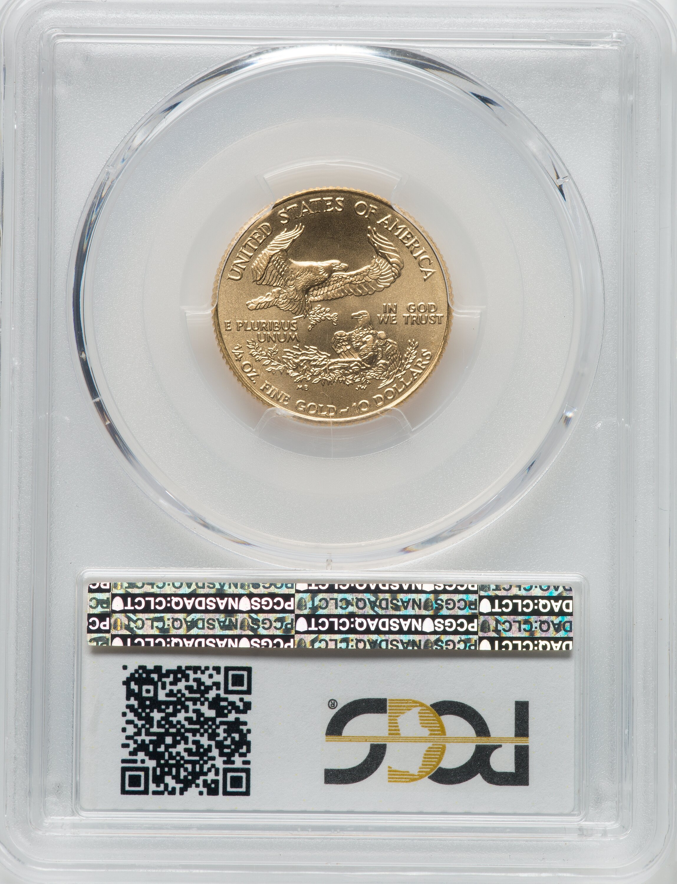 1996 $10  Gold Eagle MS70 thumbnail 11