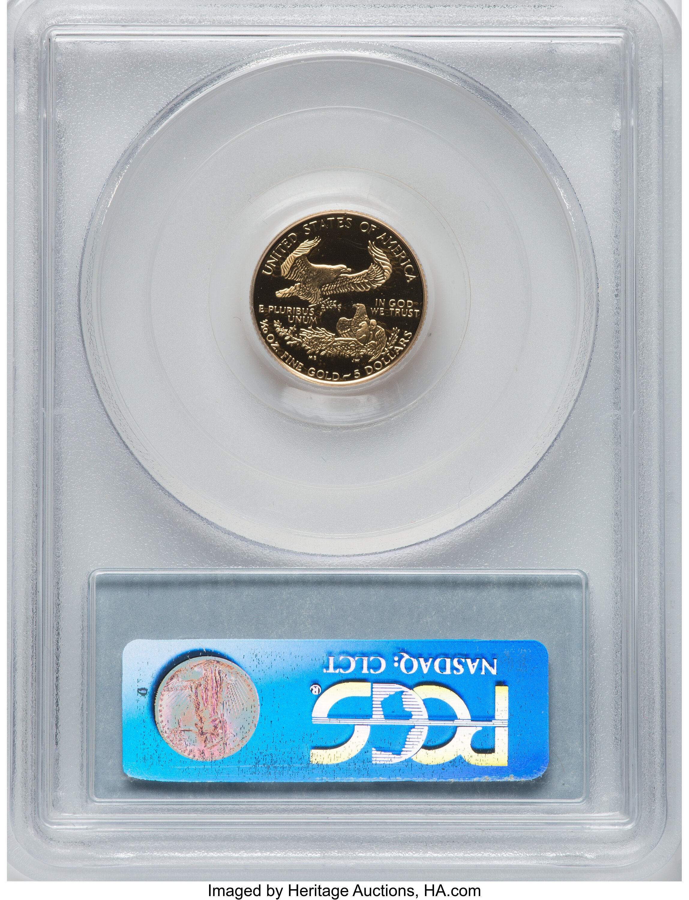 1997-W $5  Gold Eagle PR DCAM OGP thumbnail 4