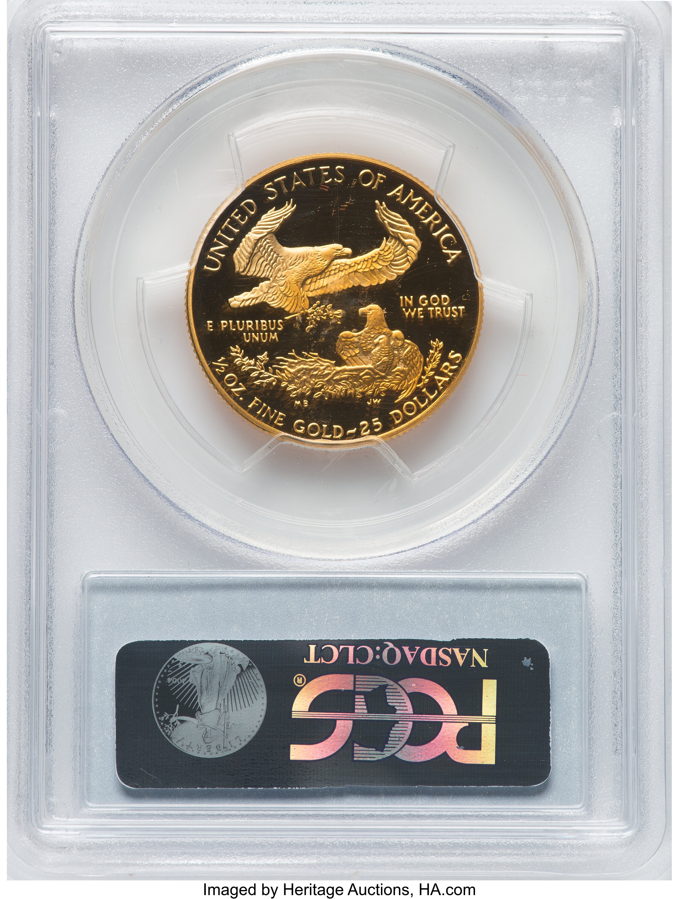 1997-W $25  Gold Eagle PR DCAM OGP thumbnail 6