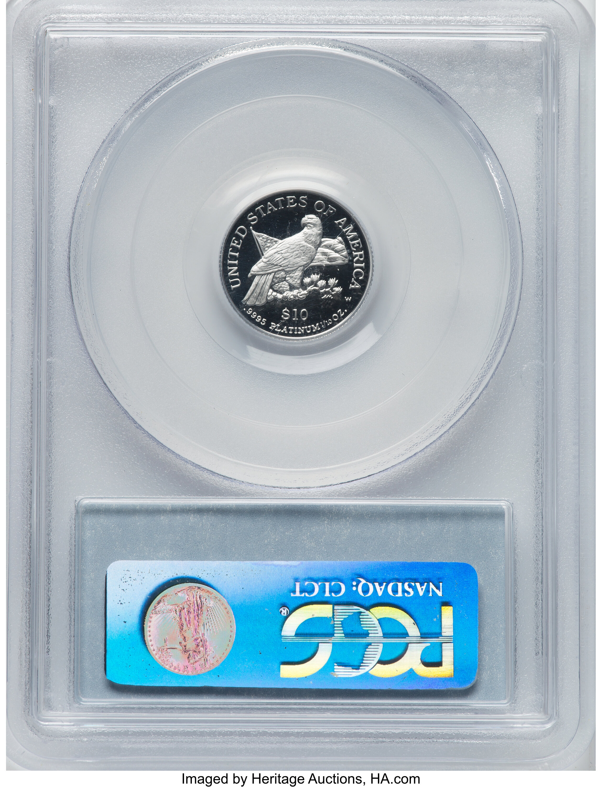 2003-W $10  Platinum Eagle PR DCAM PR70 DCAM thumbnail 9