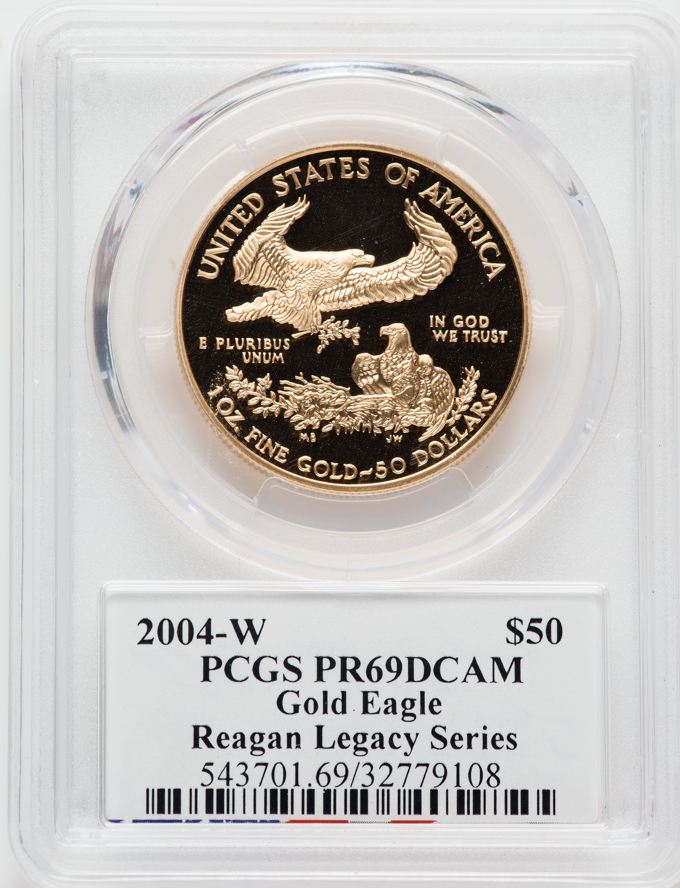 2004-W G$50  Gold Eagle PR DCAM PR65 DCAM thumbnail 2