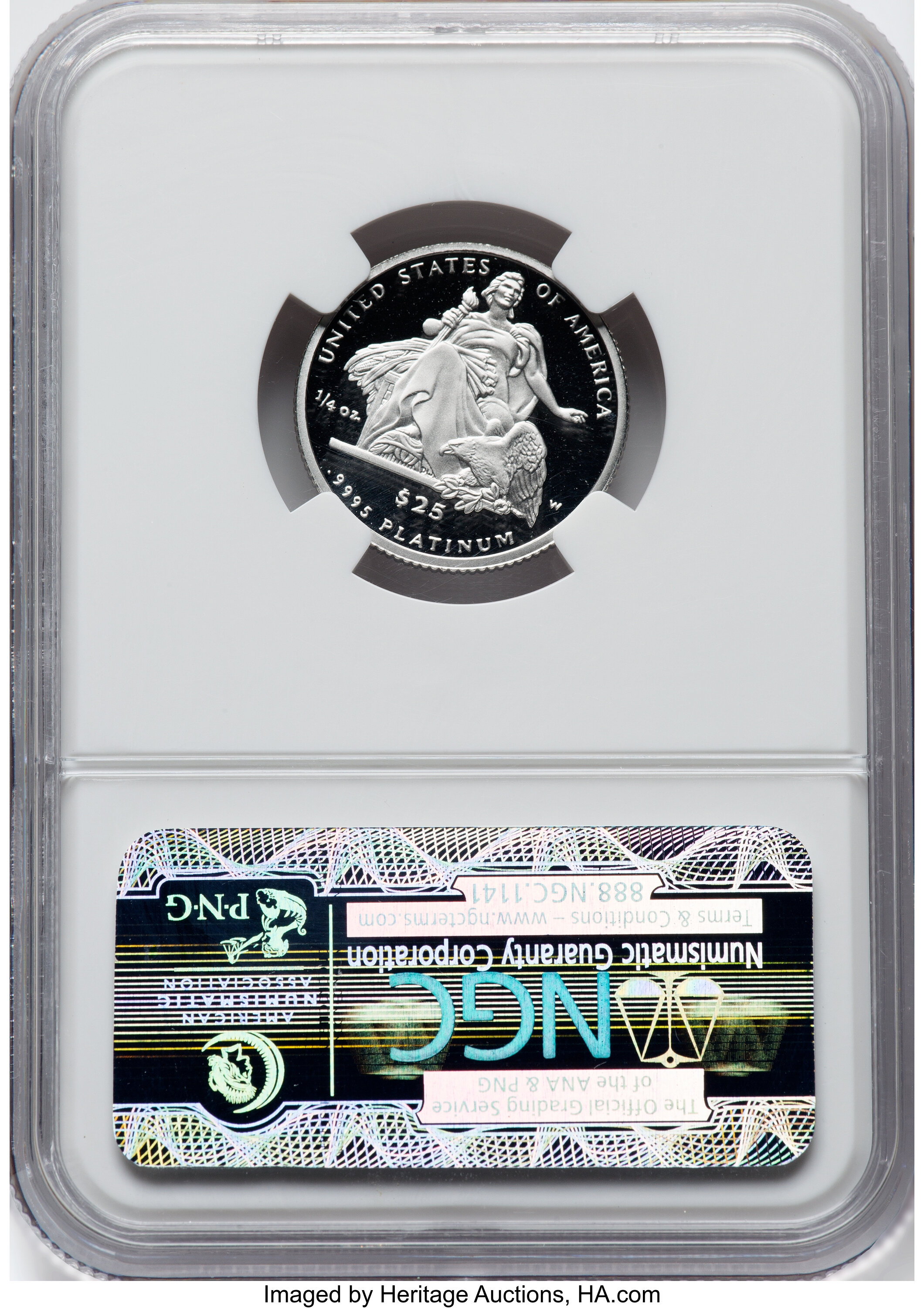 2004-W $25  Platinum Eagle PR DCAM PR70 DCAM thumbnail 15