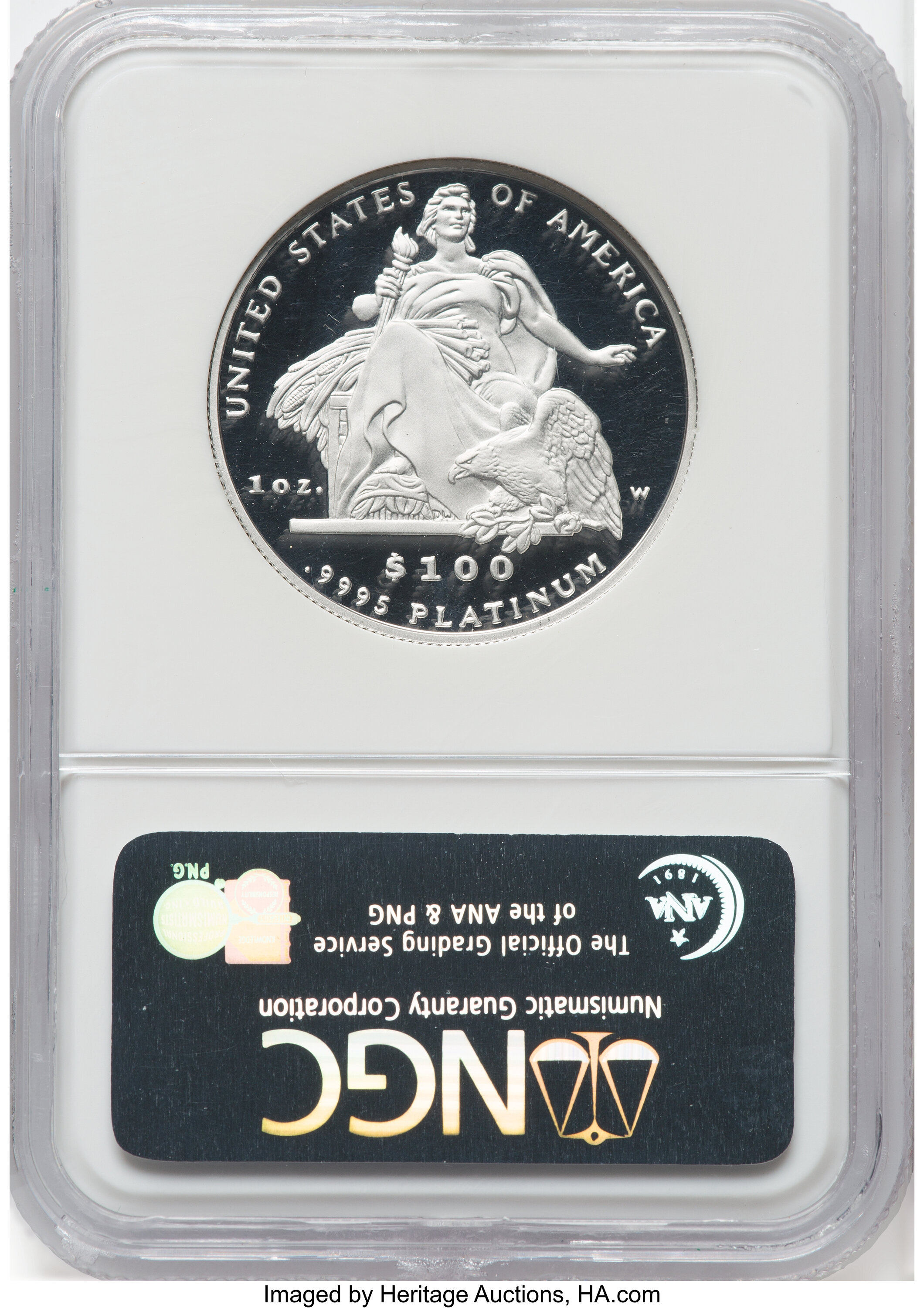 2004-W P$100  Platinum Eagle PR DCAM OGP thumbnail 9