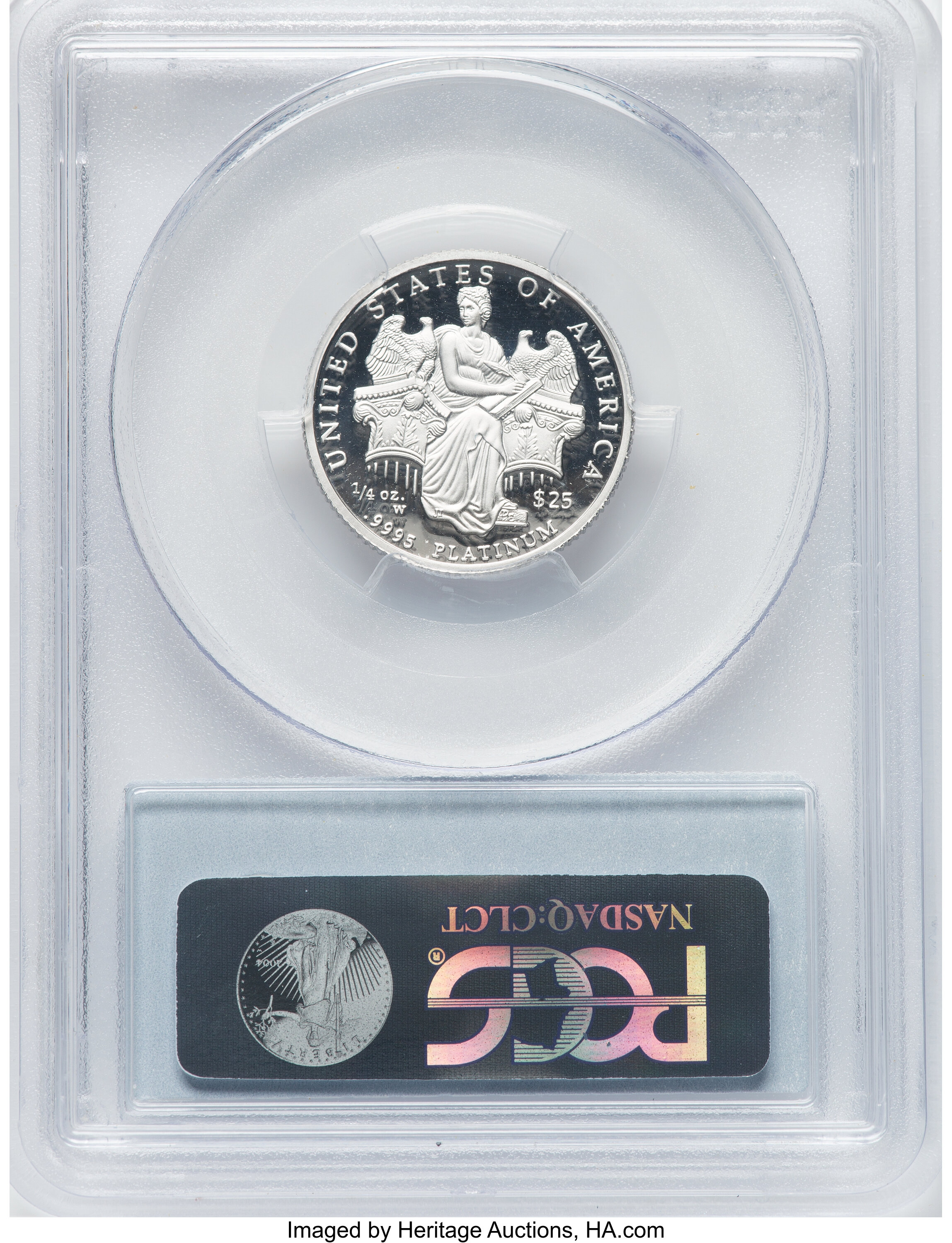 2006-W $25  Platinum Eagle PR DCAM OGP thumbnail 25