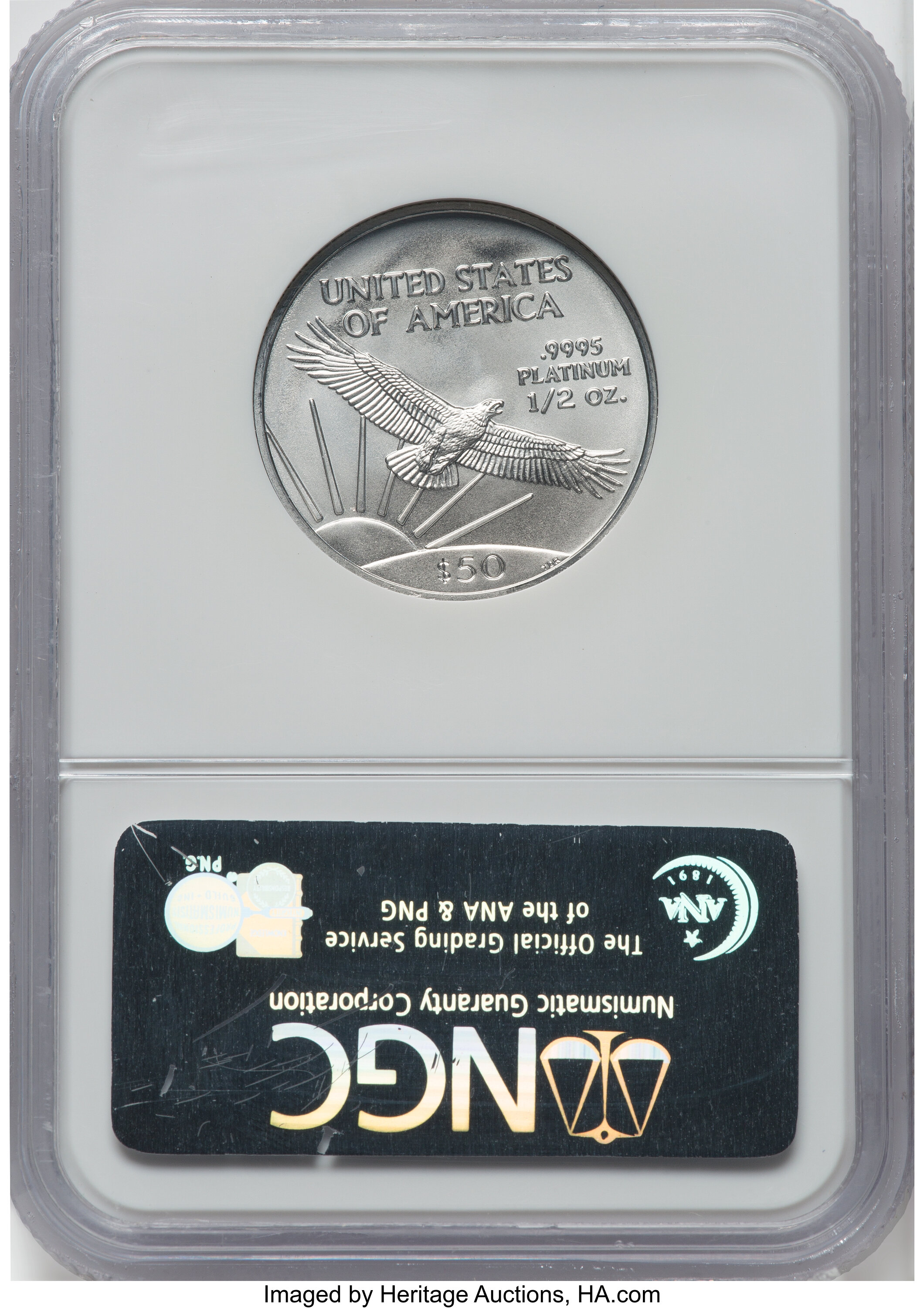 2006 P$50  Platinum Eagle MS67 thumbnail 24