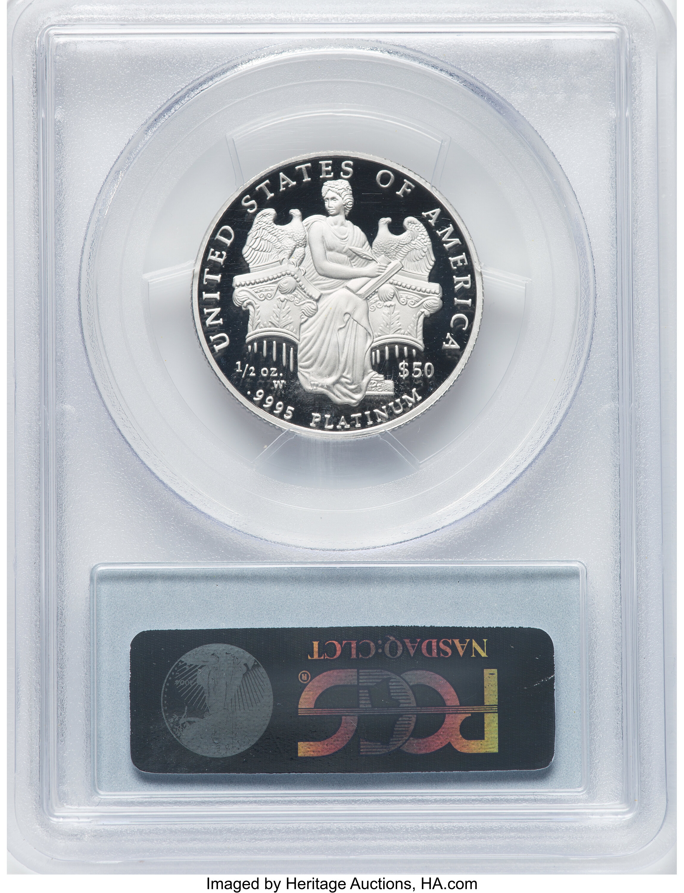 2006-W P$50  Platinum Eagle PR DCAM OGP thumbnail 9
