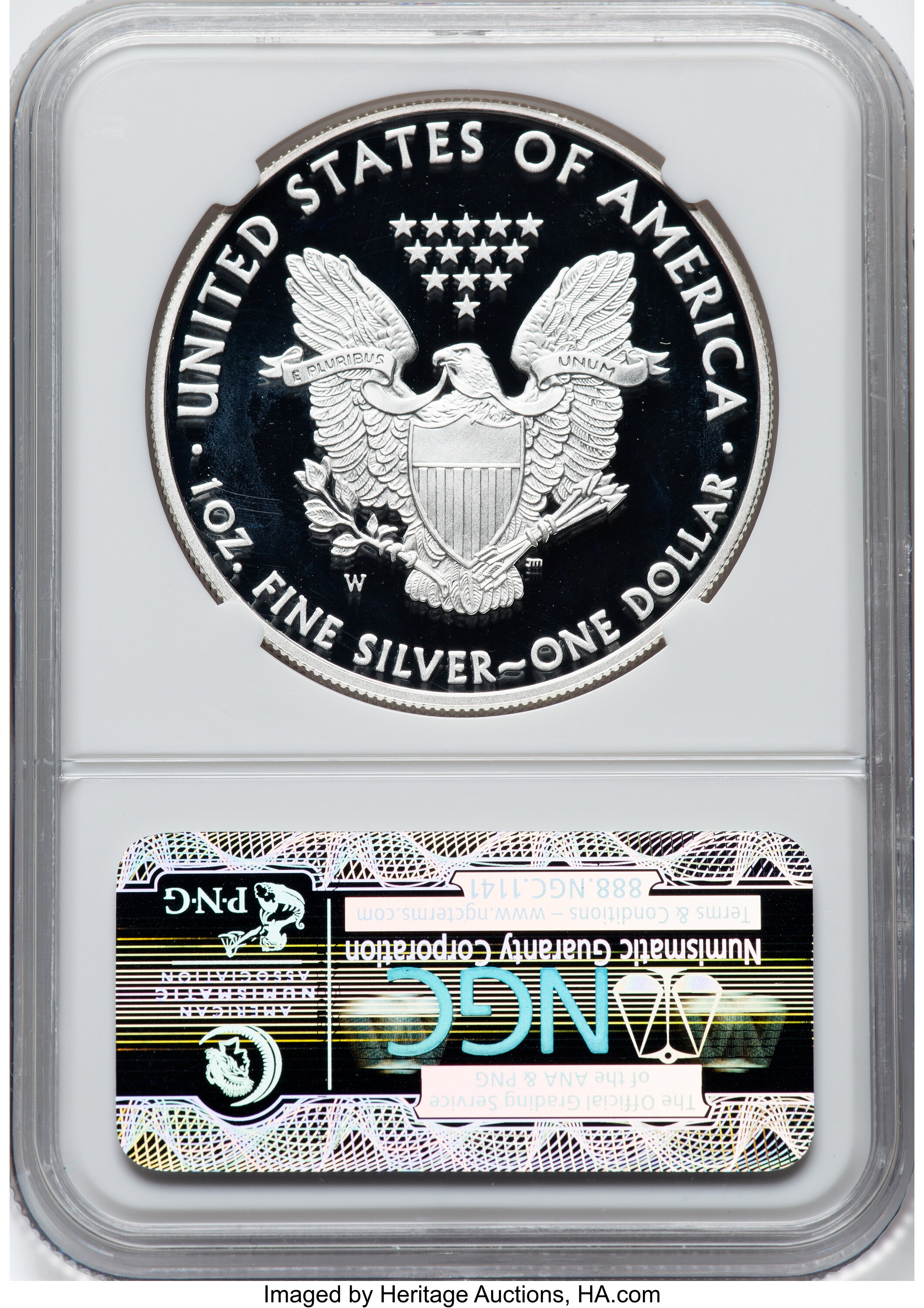 2008-W $1  Silver Eagle PR DCAM PR64 DCAM thumbnail 21