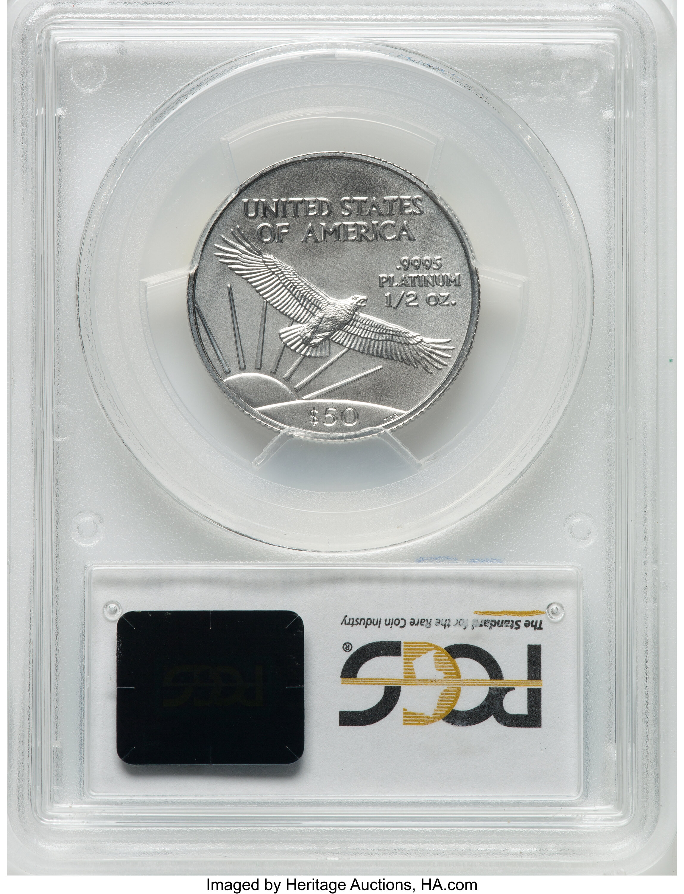 2008 P$50  Platinum Eagle MS66 thumbnail 14
