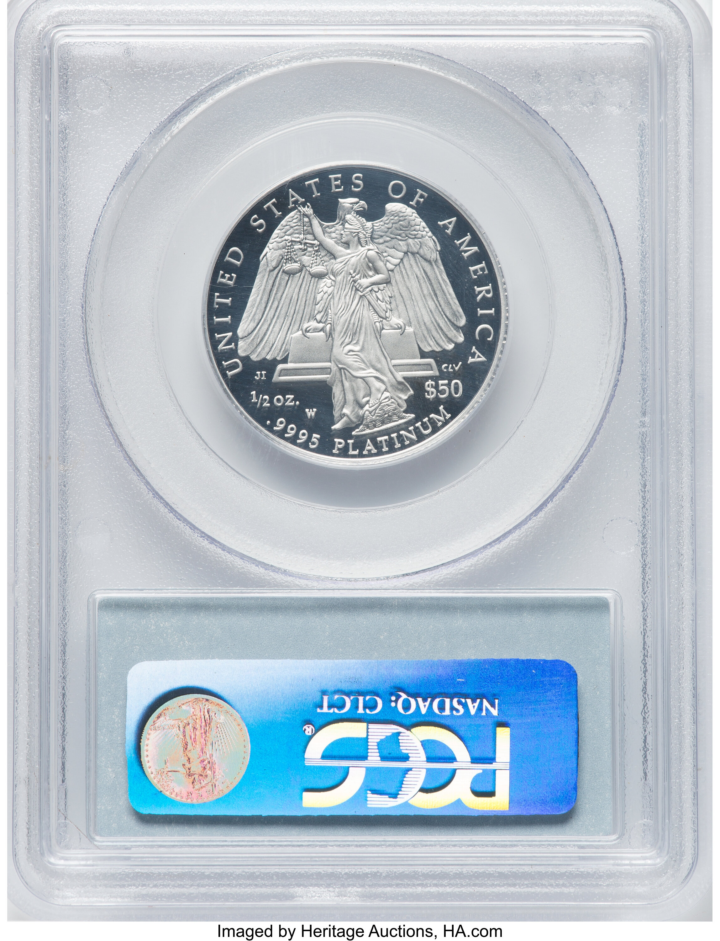 2008-W P$50  Platinum Eagle PR DCAM PR70 DCAM thumbnail 10