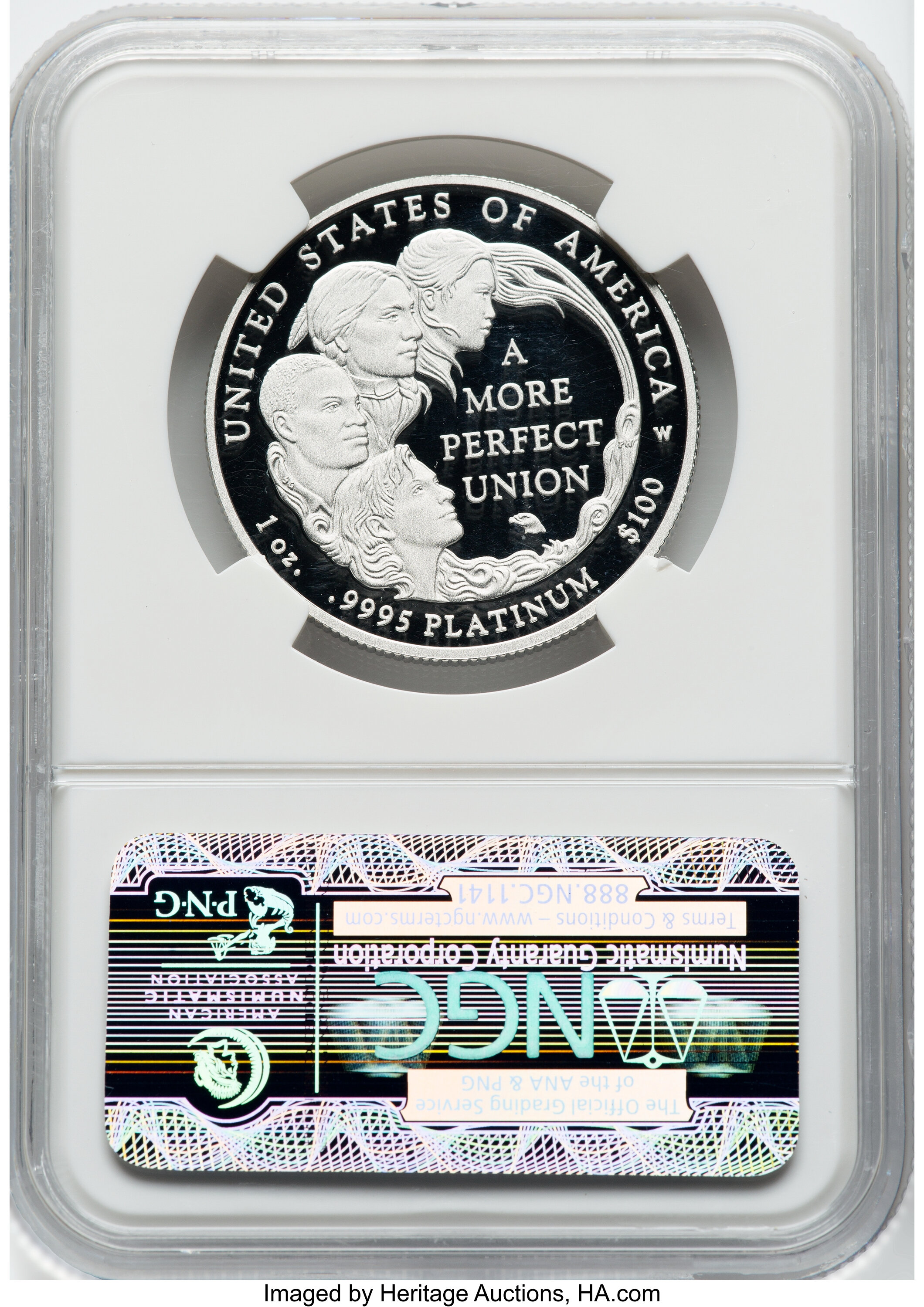 2009-W P$100  Platinum Eagle PR DCAM PR70 DCAM thumbnail 17