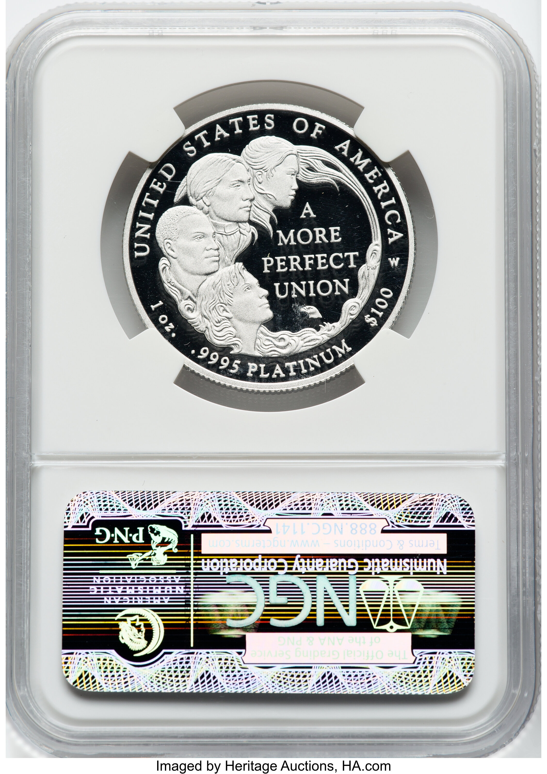 2009-W P$100  Platinum Eagle PR DCAM PR70 DCAM thumbnail 15