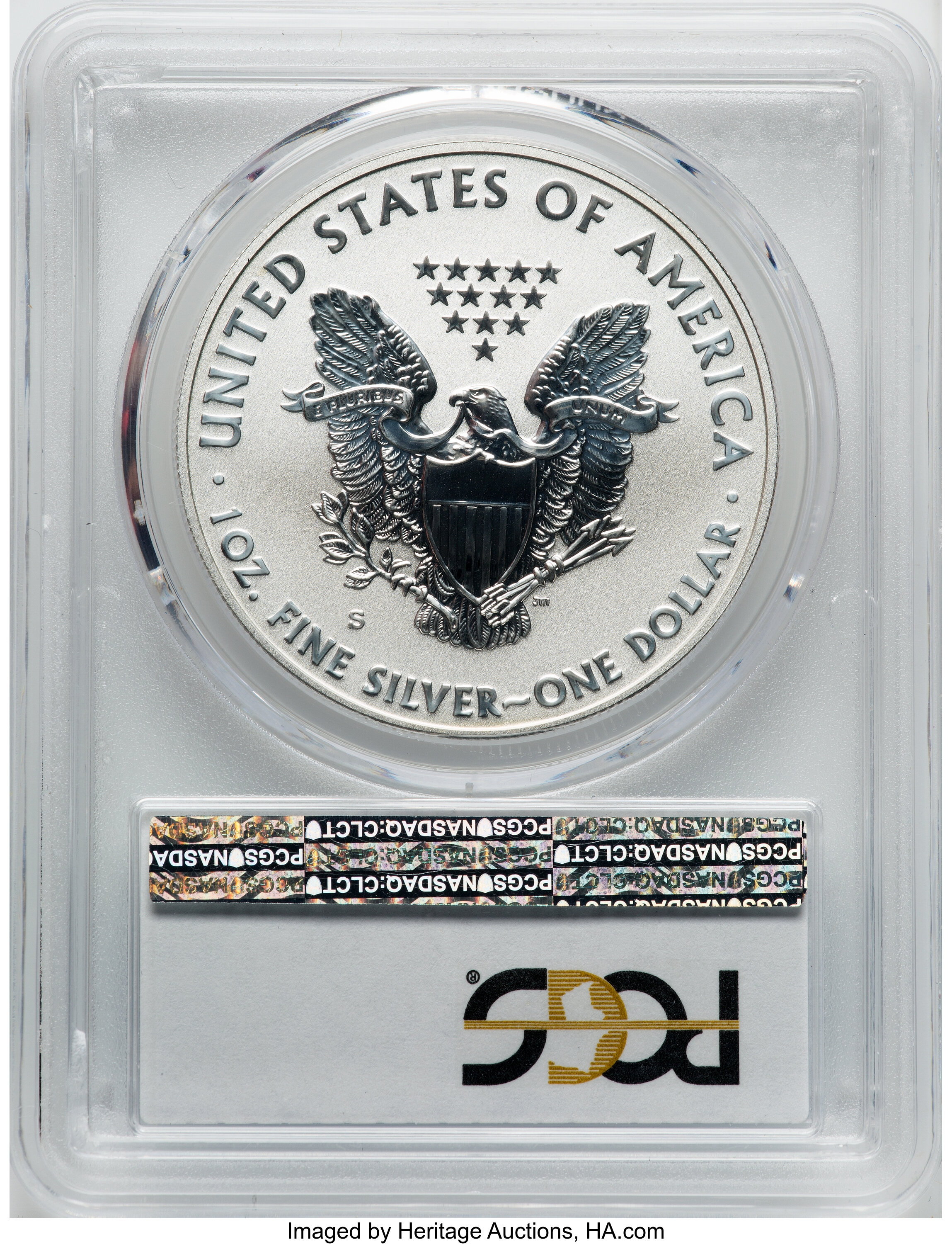 2012-S $1  Silver Eagle, Reverse Proof PR65 thumbnail 15