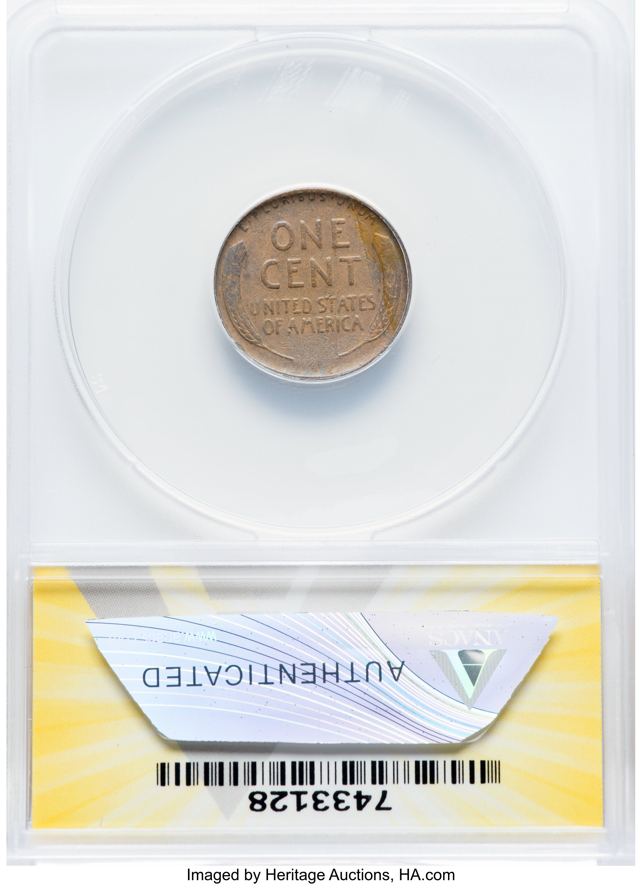 1935 1c MS BN VG10 BN CAC thumbnail 2