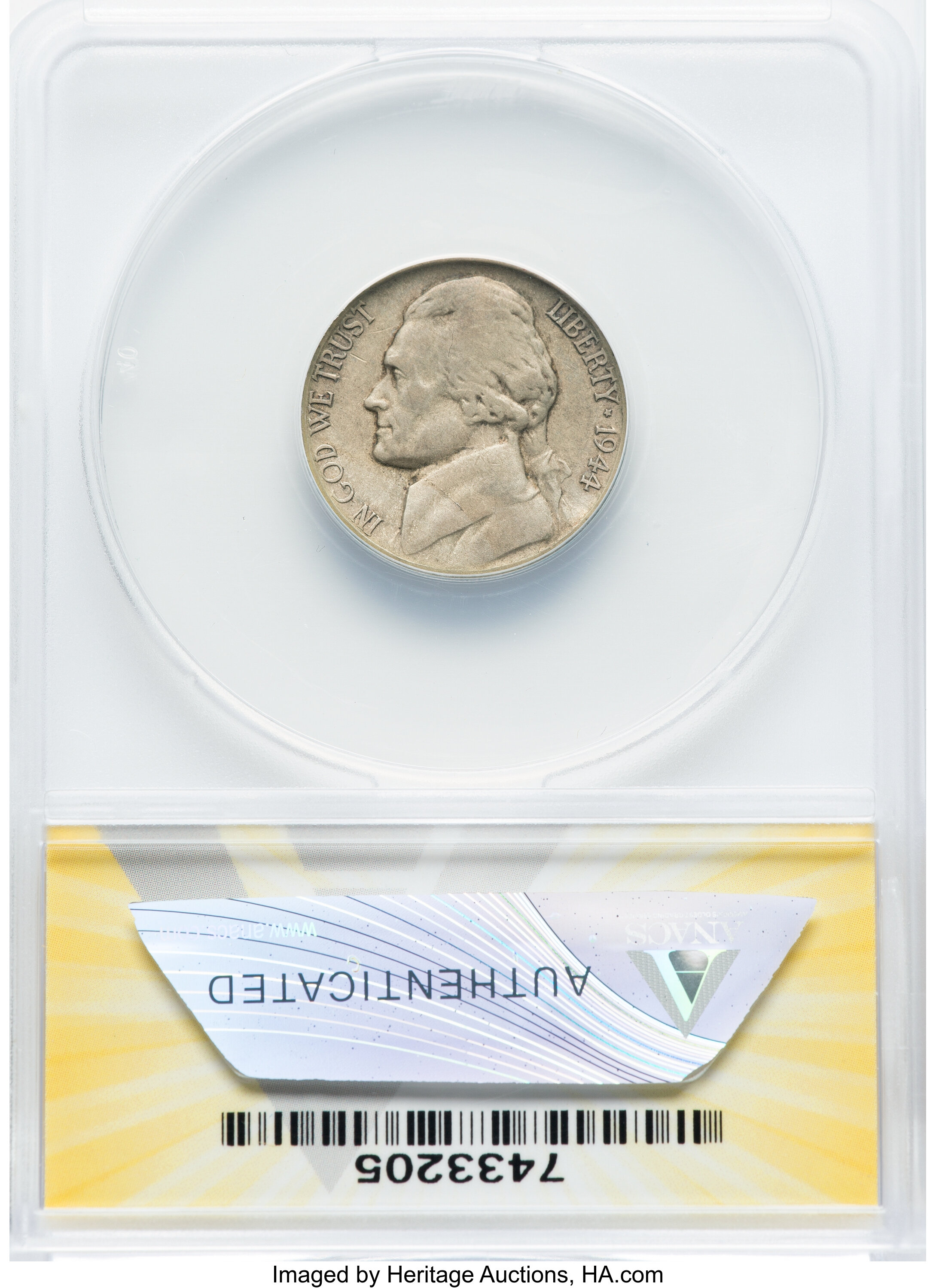 1944-P 5c Silver F15 thumbnail 11