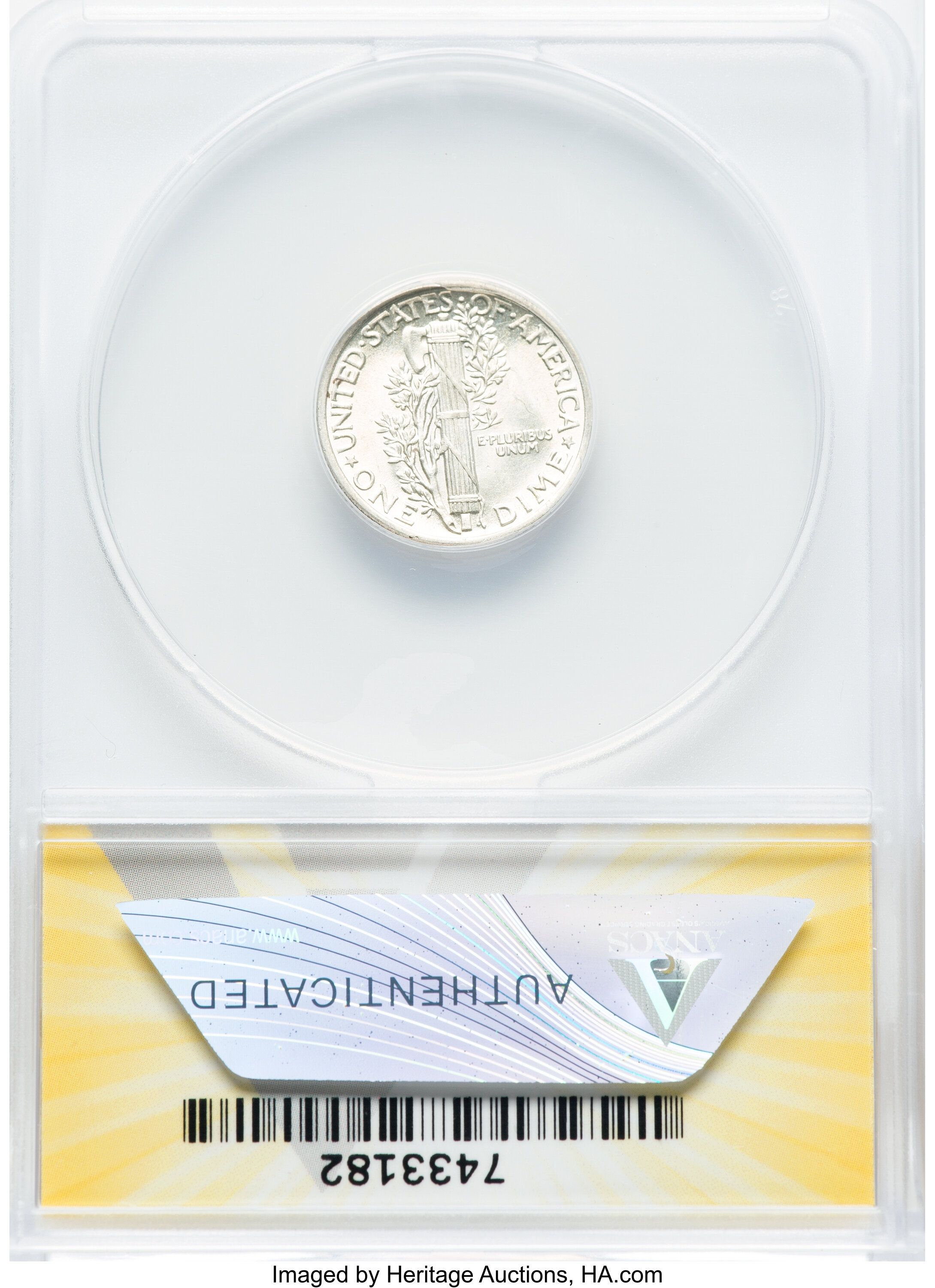 1942 10c VF30 CAC thumbnail 24
