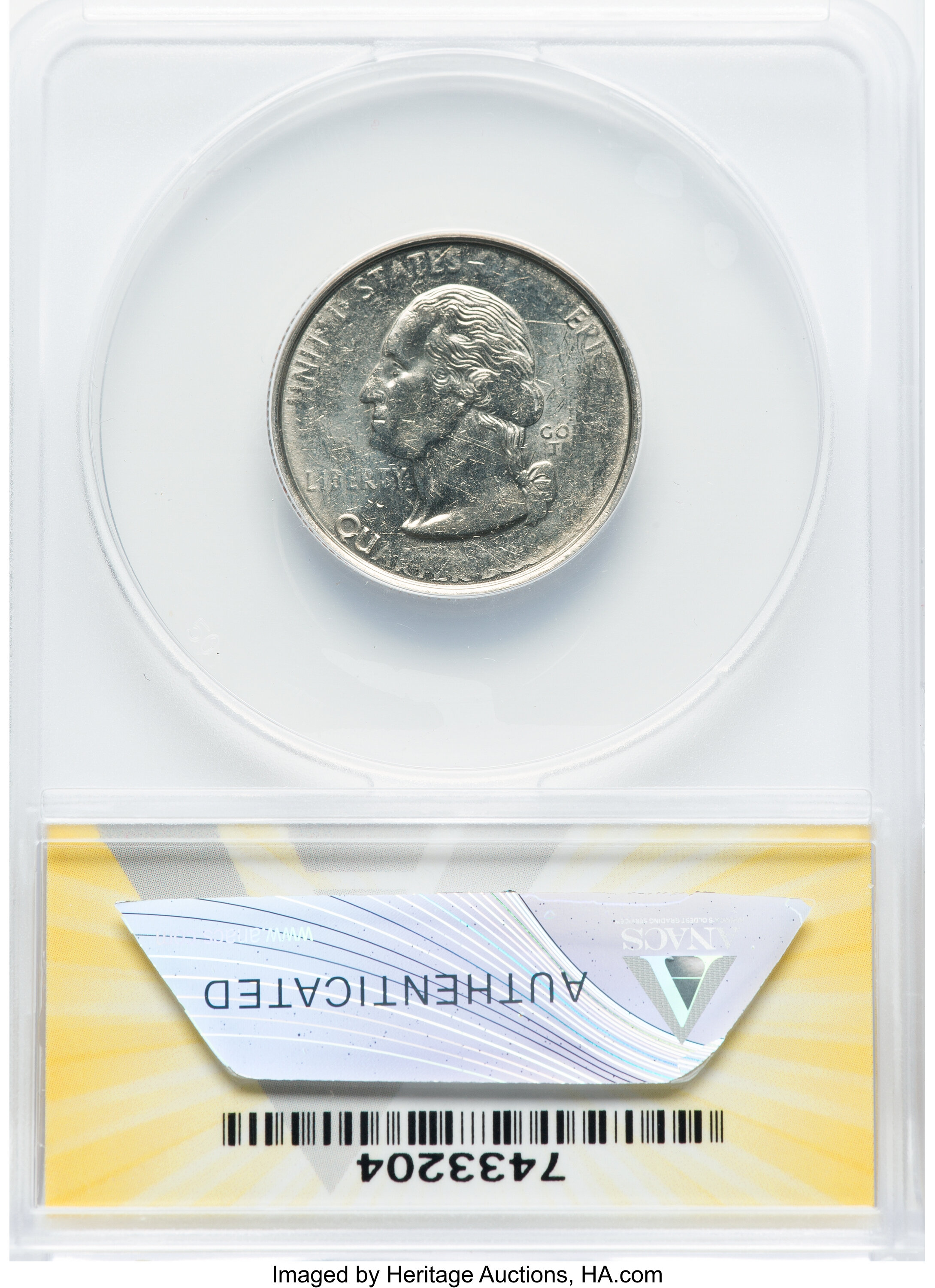 1999-P 25c Delaware AU53 thumbnail 9
