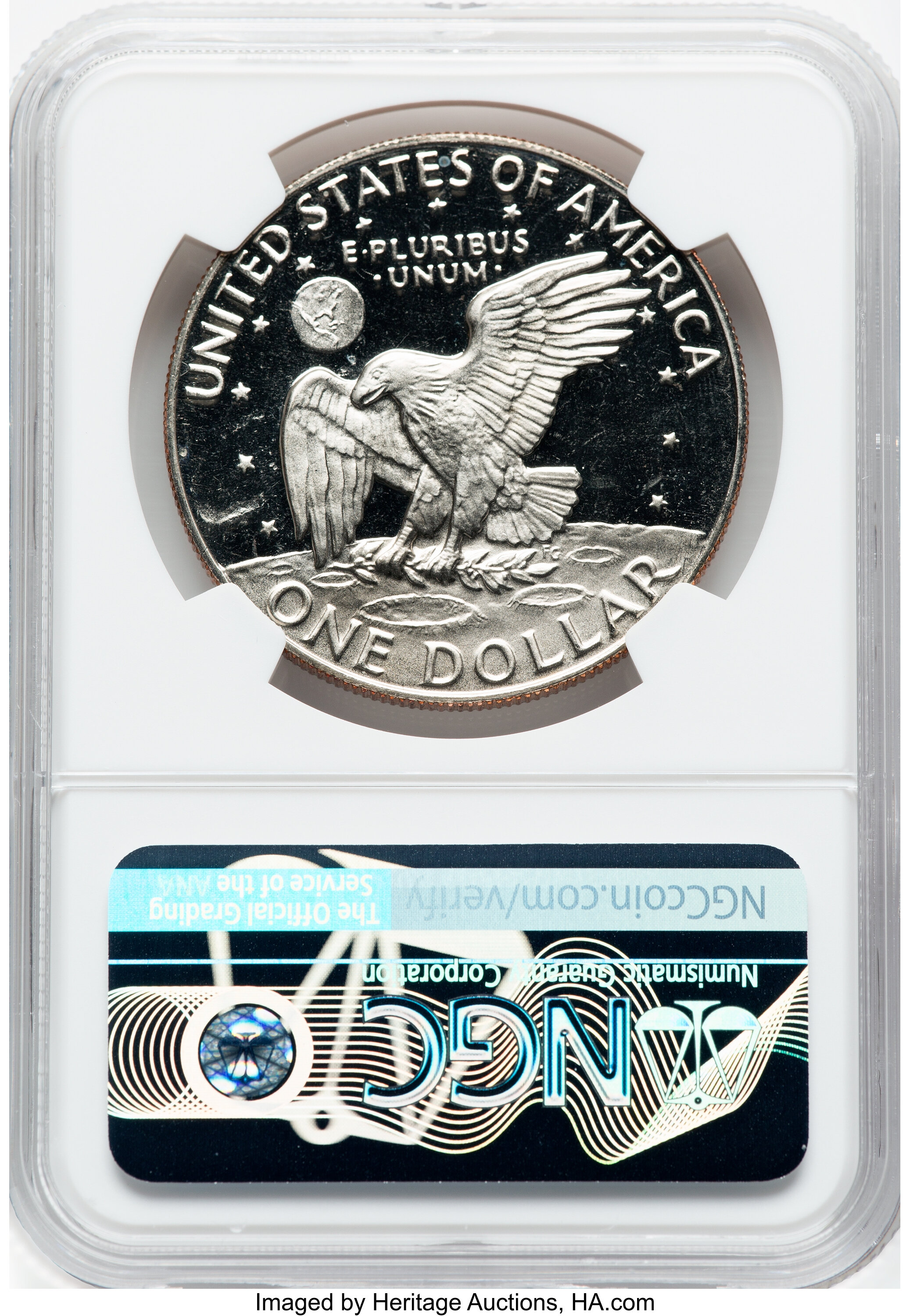 1977-S $1  Clad PR DCAM AU53 DCAM thumbnail 2