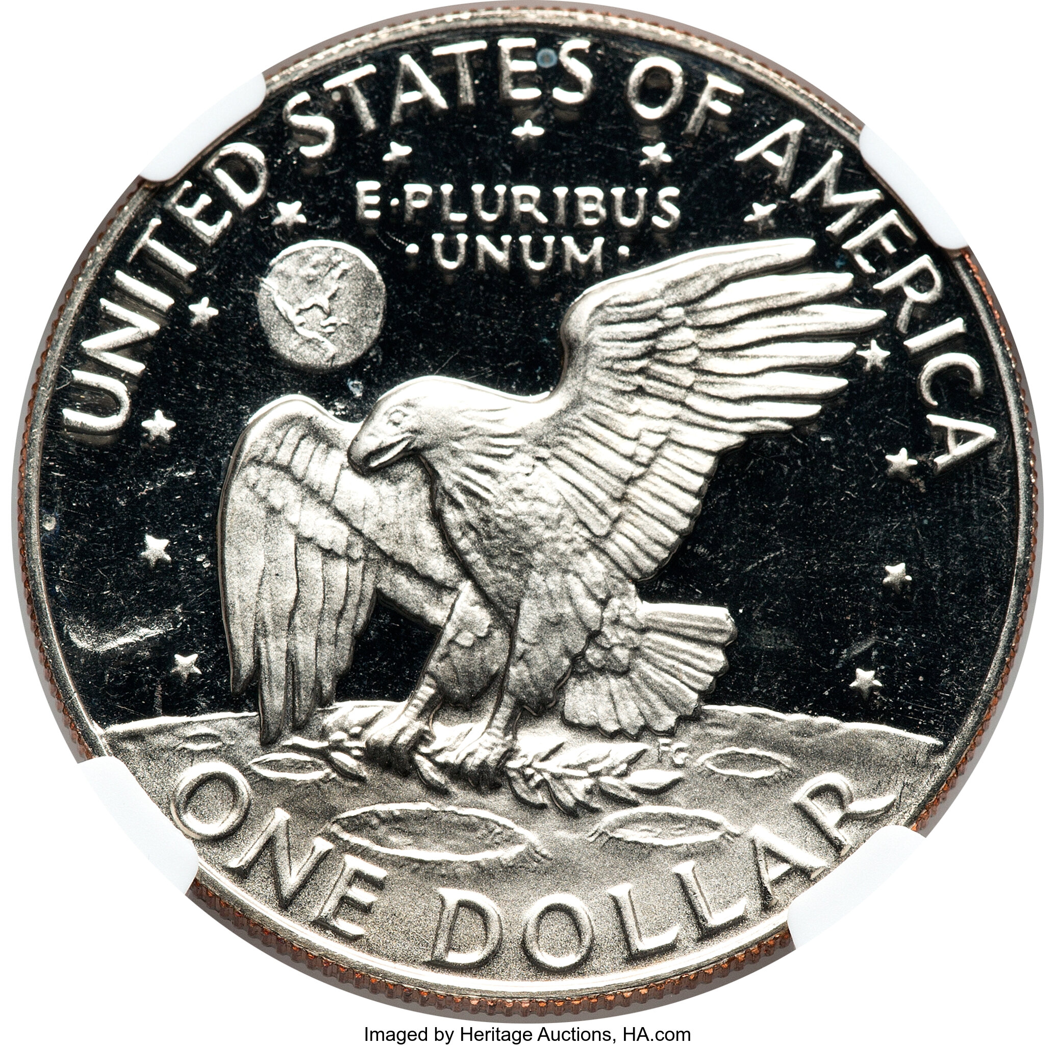 1977-S $1  Clad PR DCAM AU53 DCAM thumbnail 3