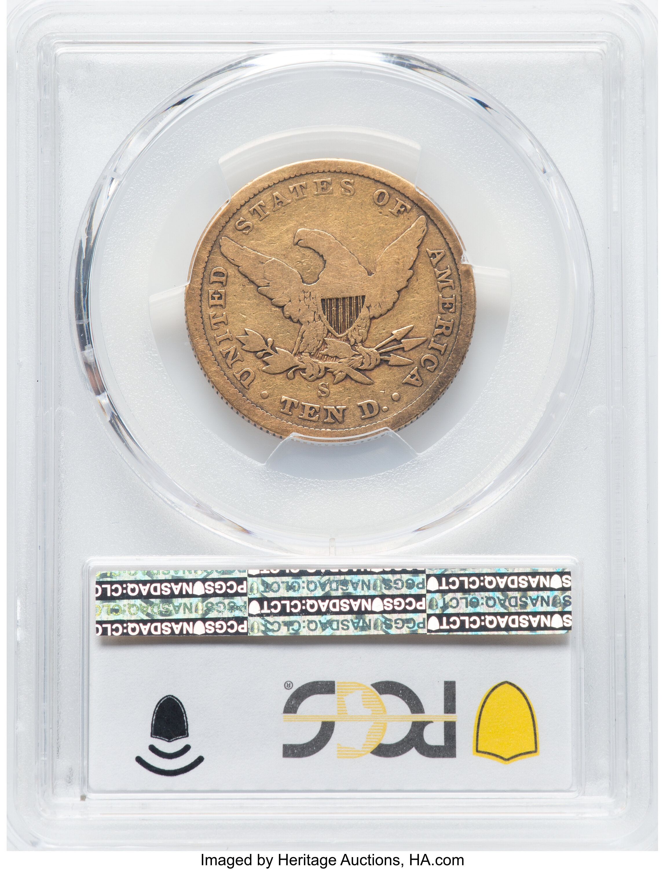 1863-S $10 F15 thumbnail 10