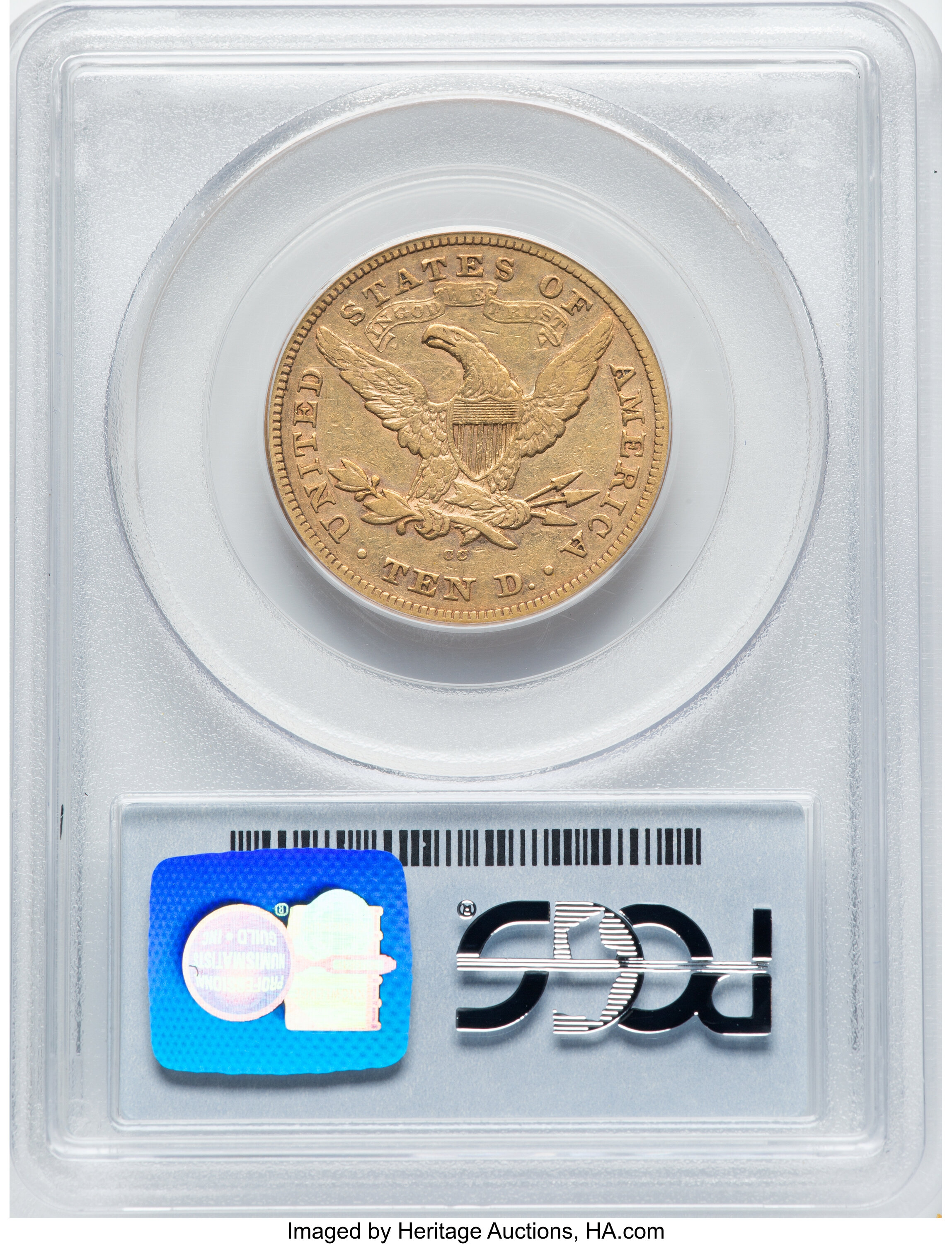 1874-CC $10 VF30 thumbnail 2
