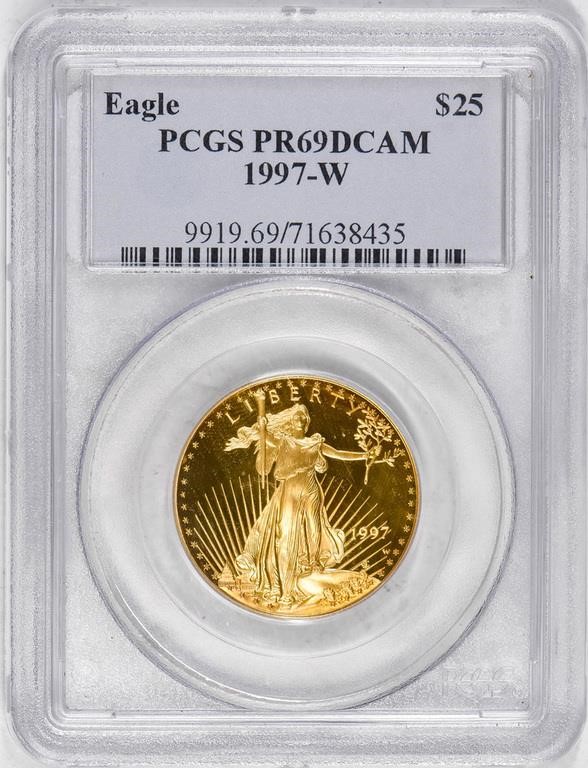 1997-W $25  Gold Eagle PR DCAM PR65 DCAM thumbnail 10