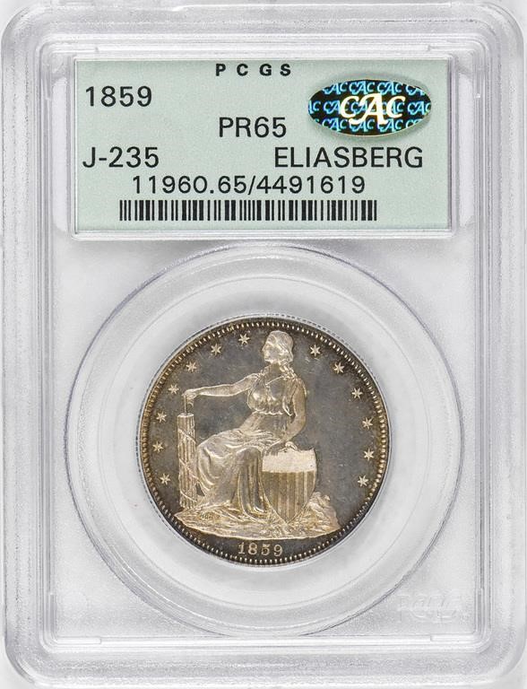 1859 P50c Silver, J-235 PR thumbnail 13