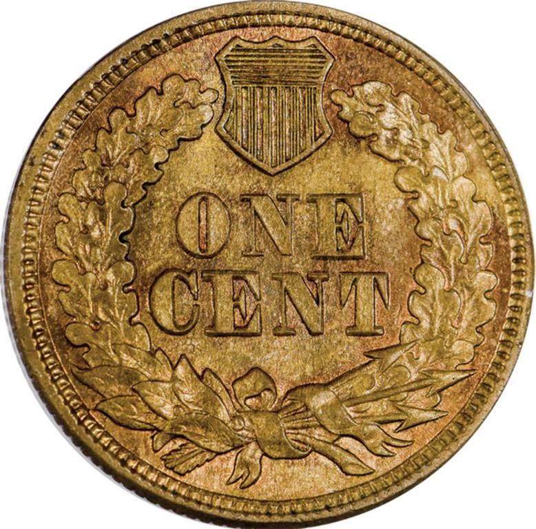 1863 P1c Copper-Nickel, J-300 MS63 thumbnail 2