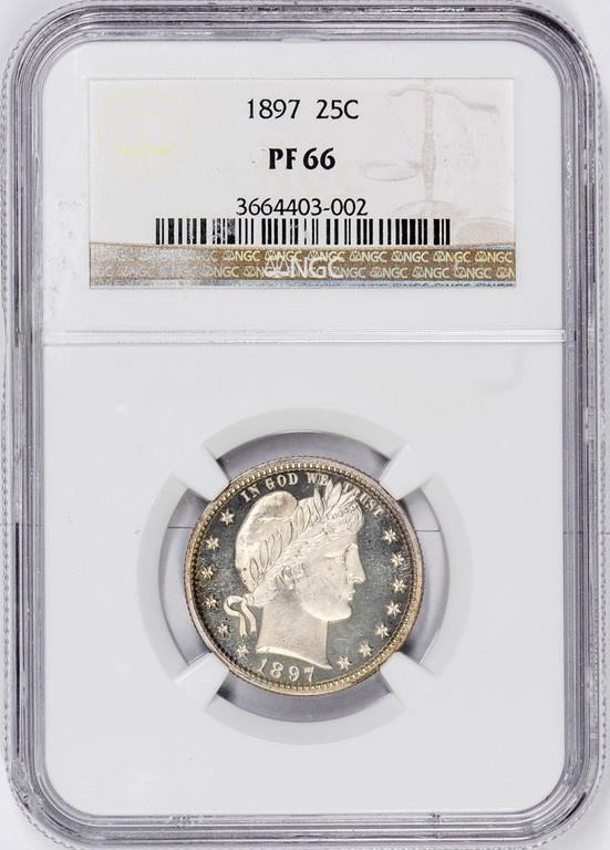 1897 25c PR66 CAC thumbnail 6