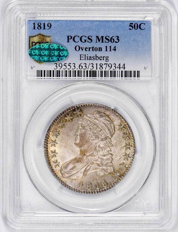1819 50c O-114 MS61 thumbnail 11
