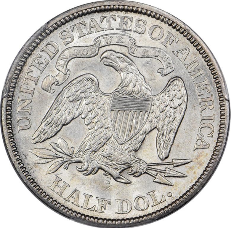 1870-S 50c MS63 thumbnail 2