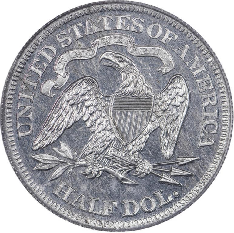 1863 P50c Aluminum, J-344 PR67 CAC thumbnail 18