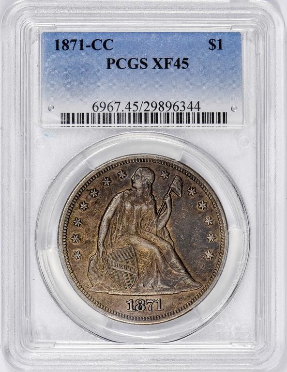 1871-CC $1 MS62 thumbnail 22