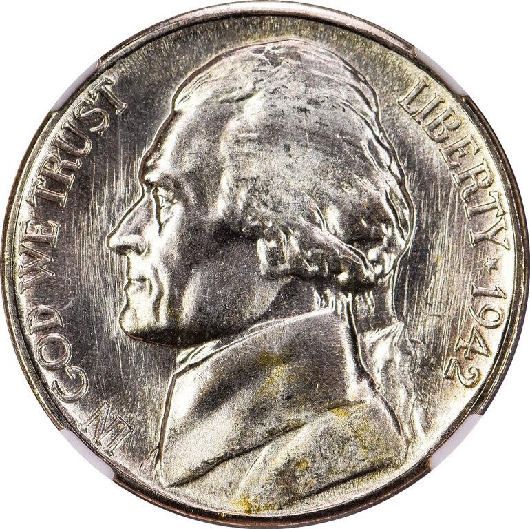1942-S 5c Silver OGP thumbnail 22