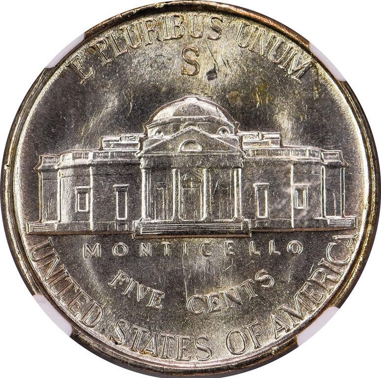 1942-S 5c Silver OGP thumbnail 23