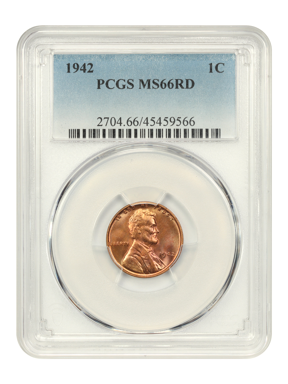 1942 1c MS RD MS66 RD thumbnail 9